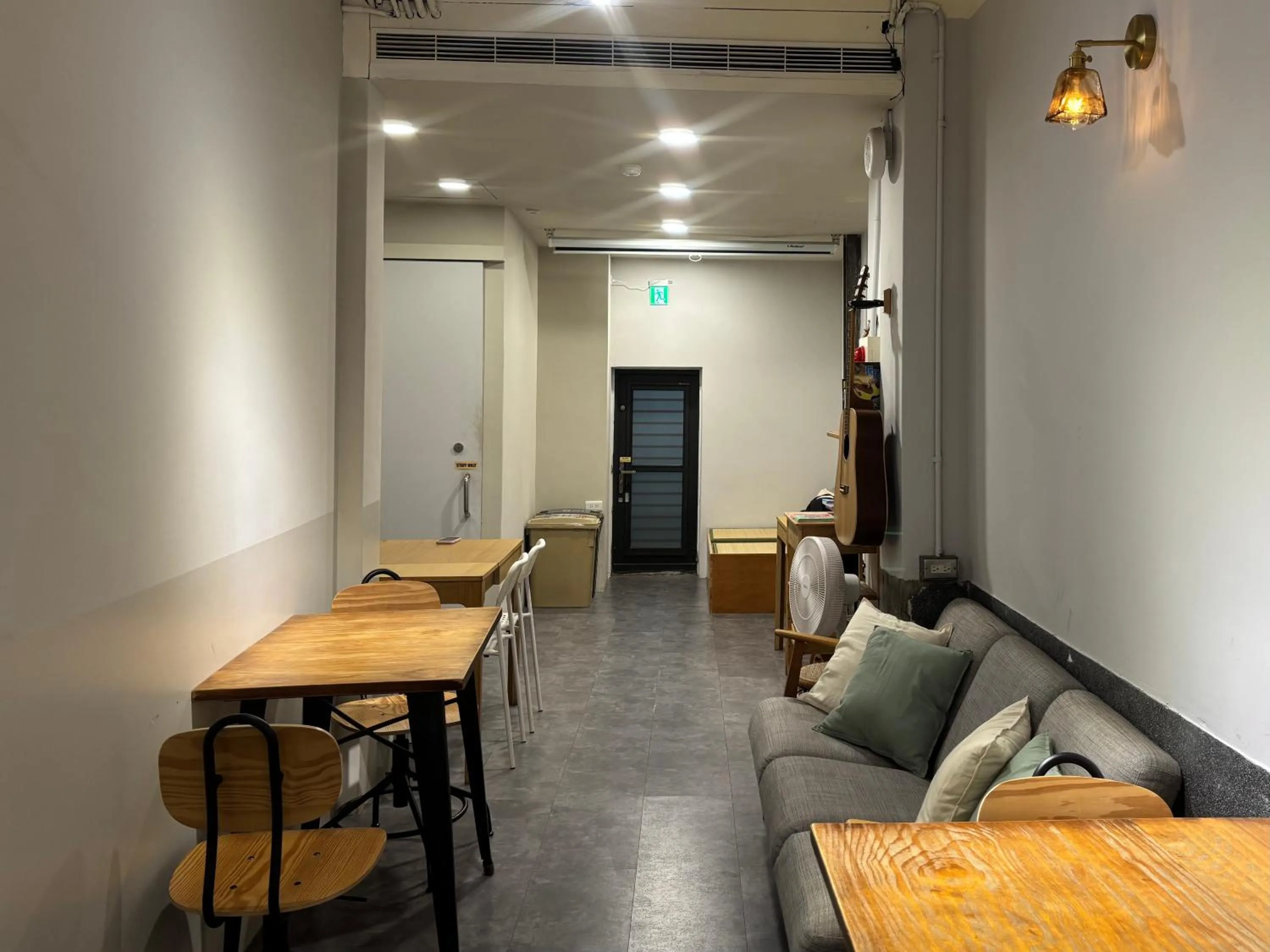 Seating area in DONGMEN 3 Hostel