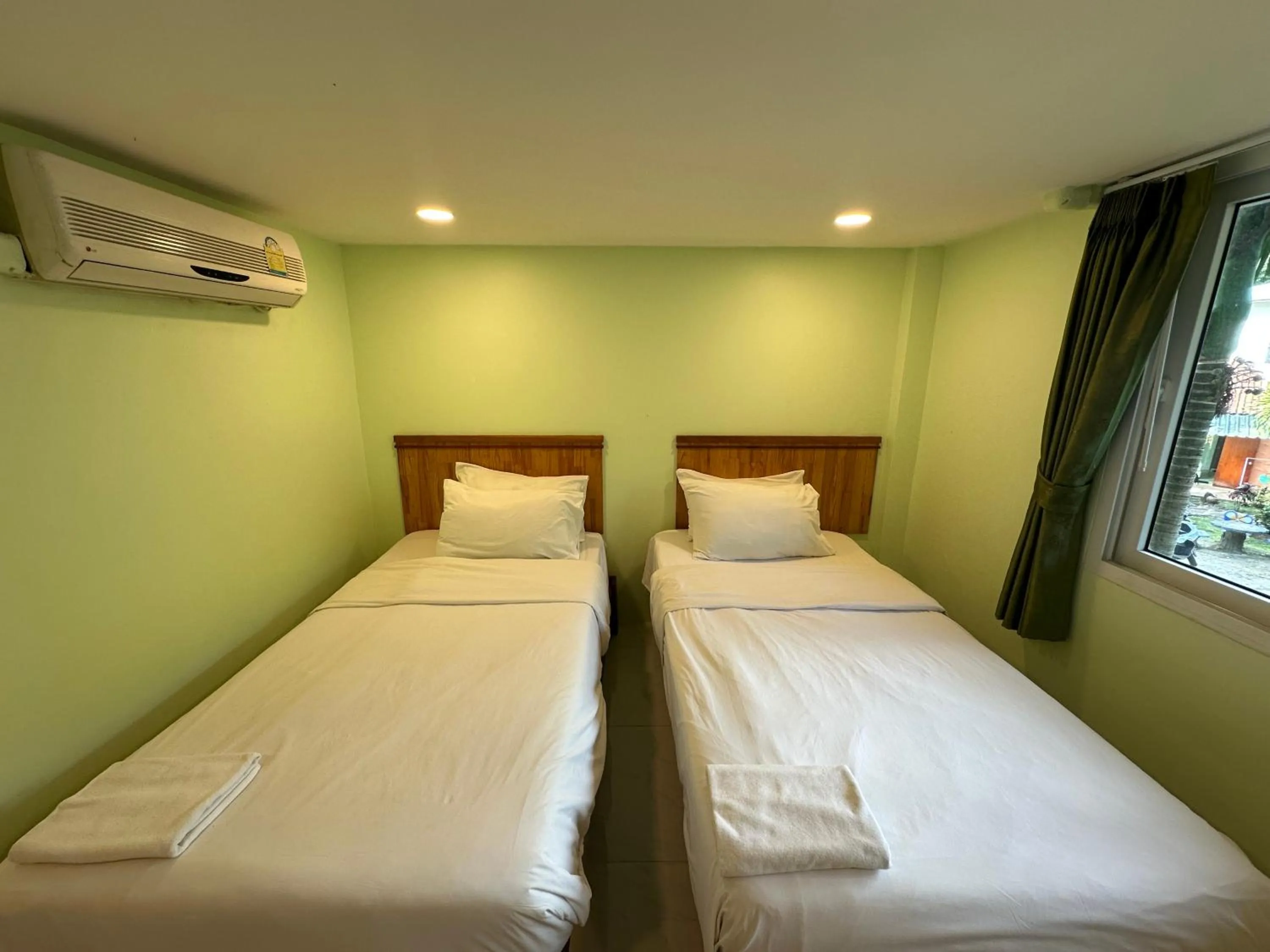 View (from property/room), Bed in Sea-Sun Bungalow & Resort