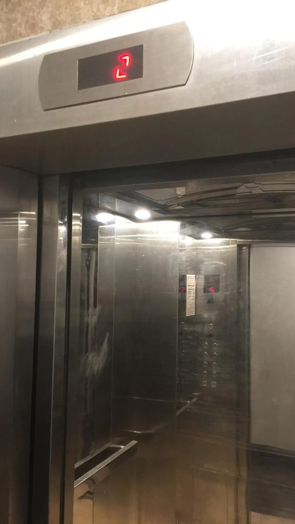 elevator in MH Hanoi Hotel