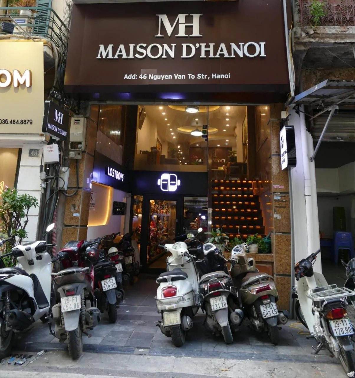 Property logo or sign in MH Hanoi Hotel