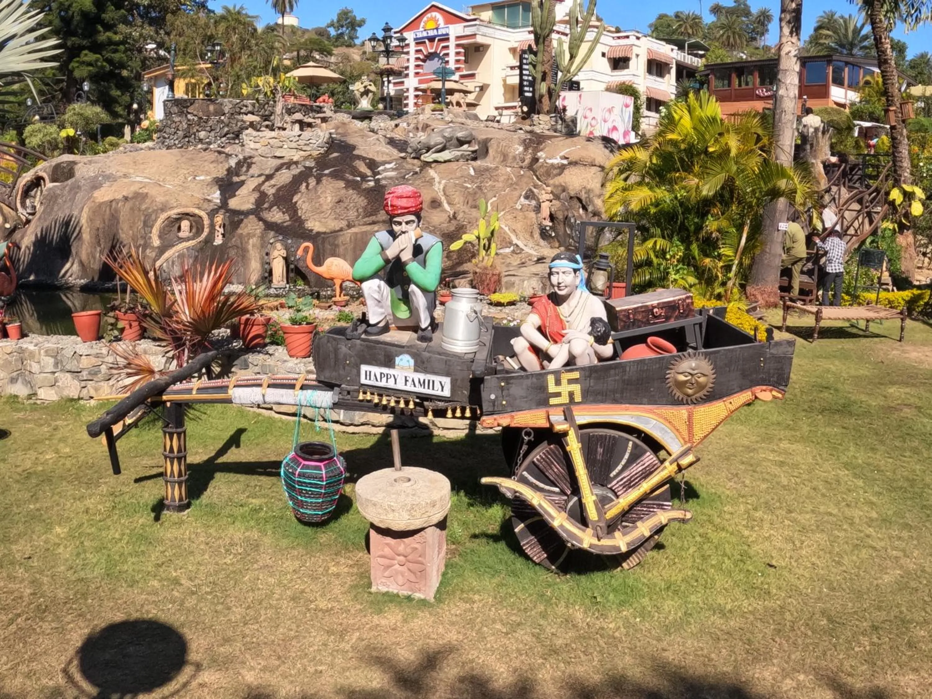 Garden in Chacha Inn The Garden Retreat