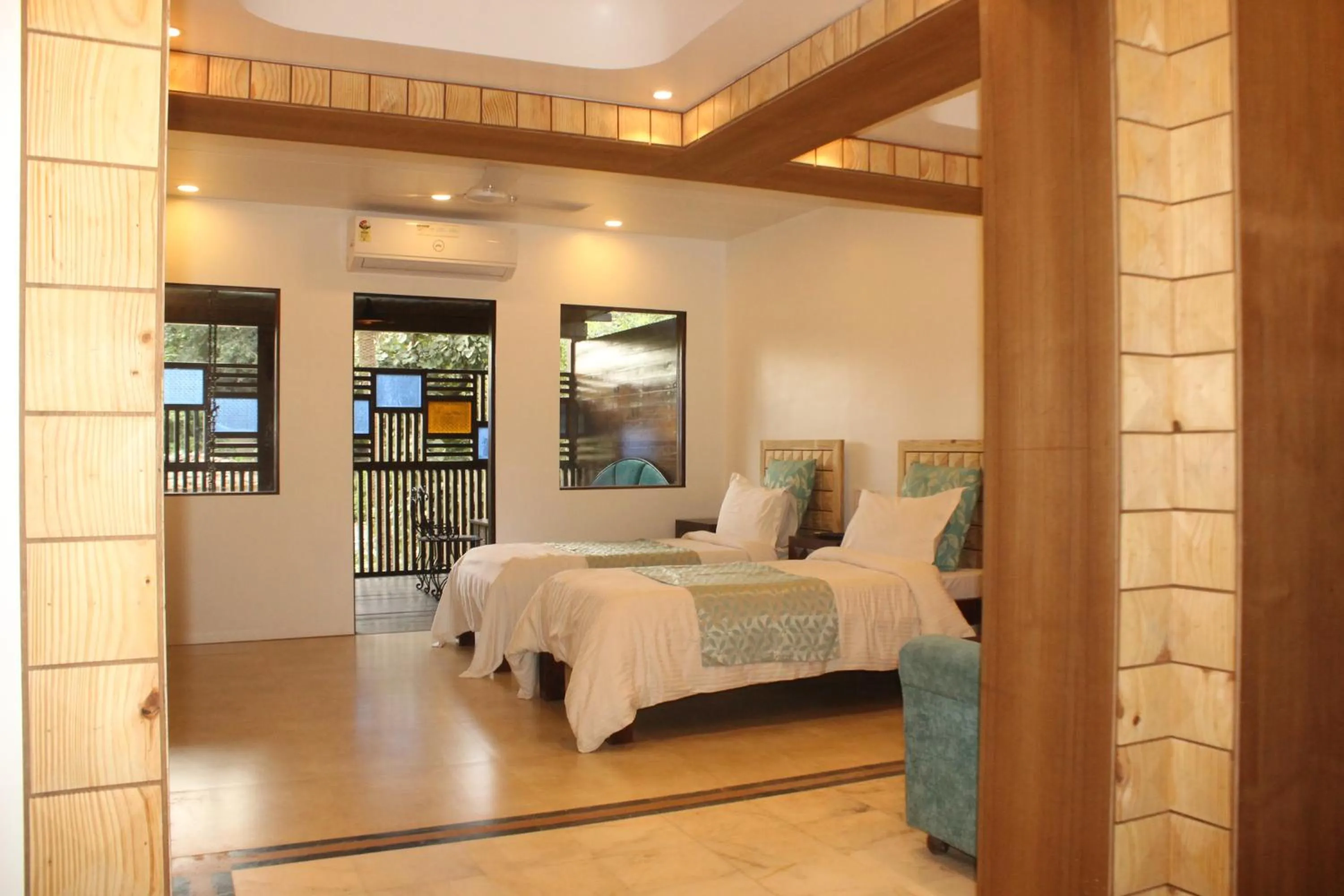 Bed in Chacha Inn The Garden Retreat