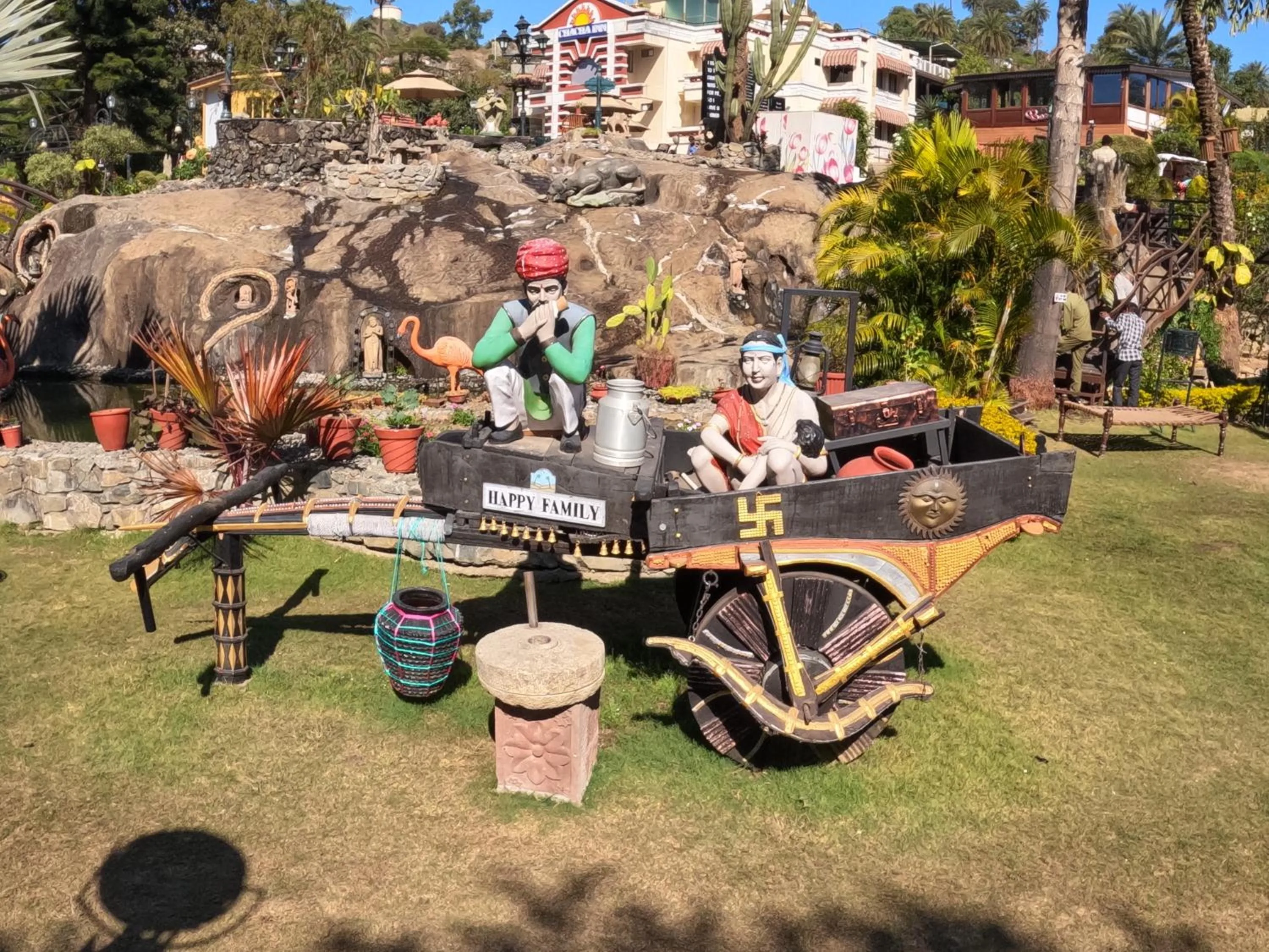 Garden in Chacha Inn The Garden Retreat