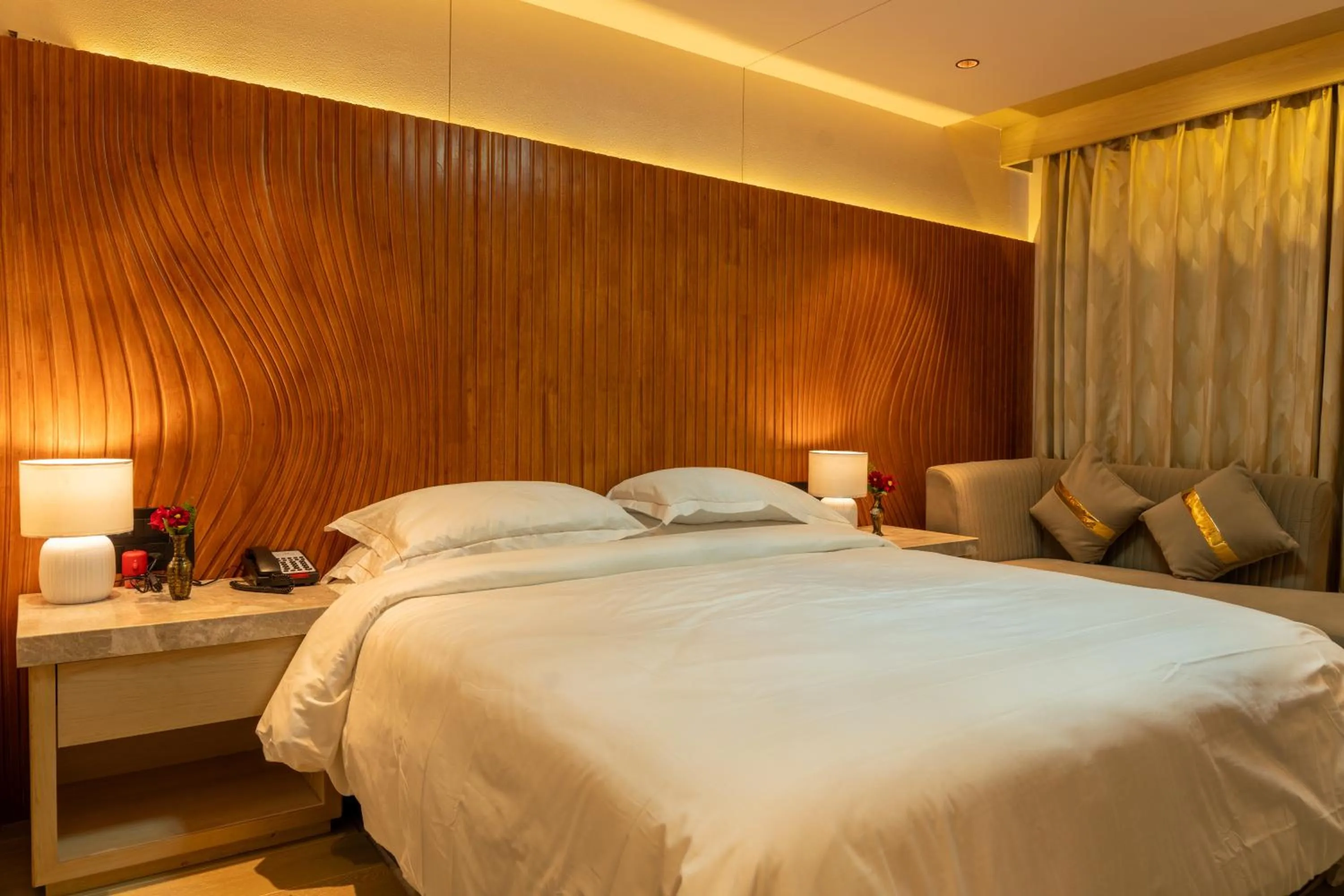 Bed in Chacha Inn The Garden Retreat