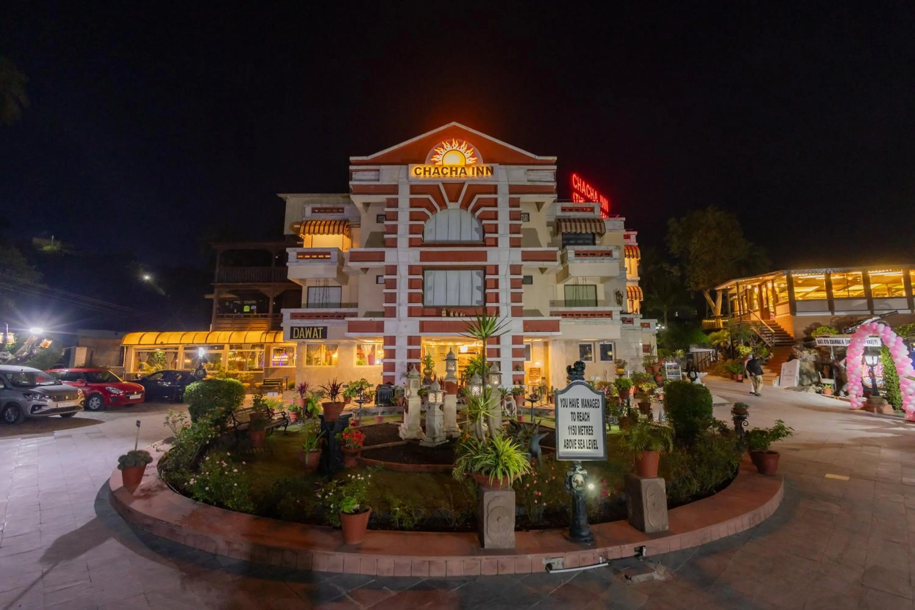 Property building in Chacha Inn The Garden Retreat