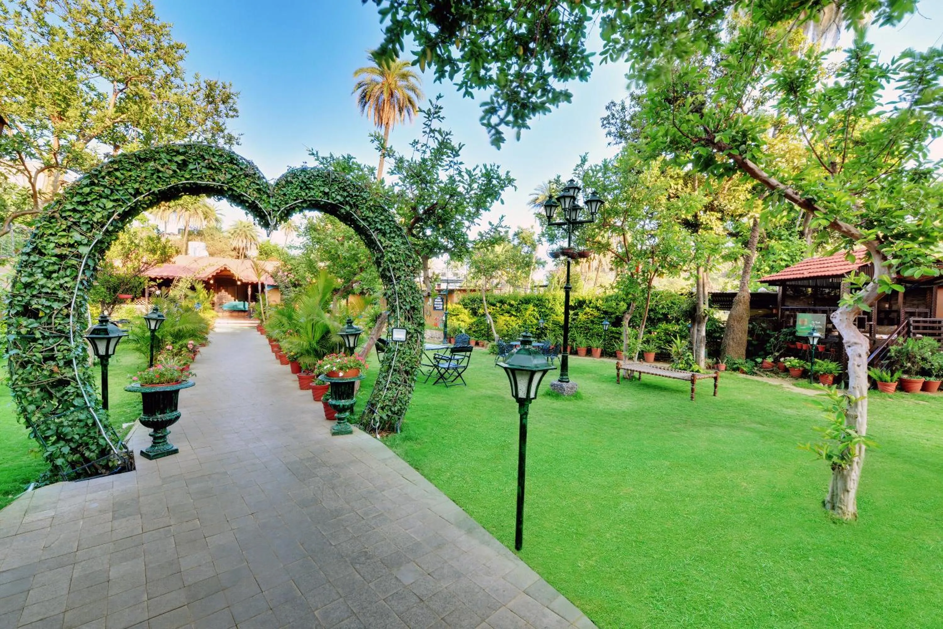 Garden in Chacha Inn The Garden Retreat