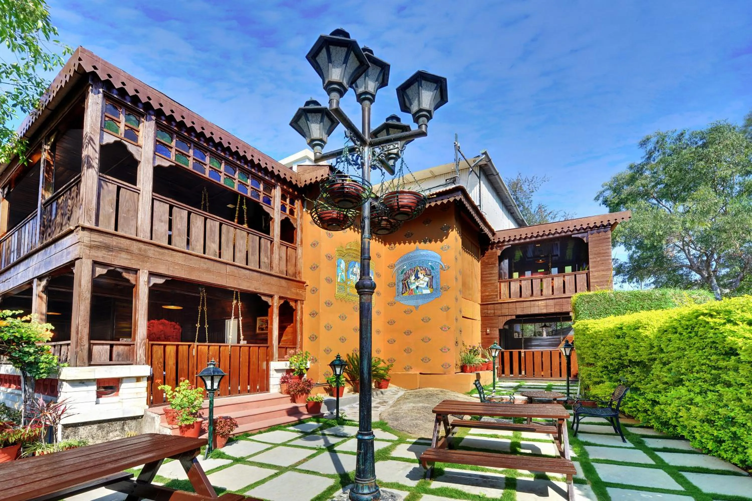 Garden view in Chacha Inn The Garden Retreat