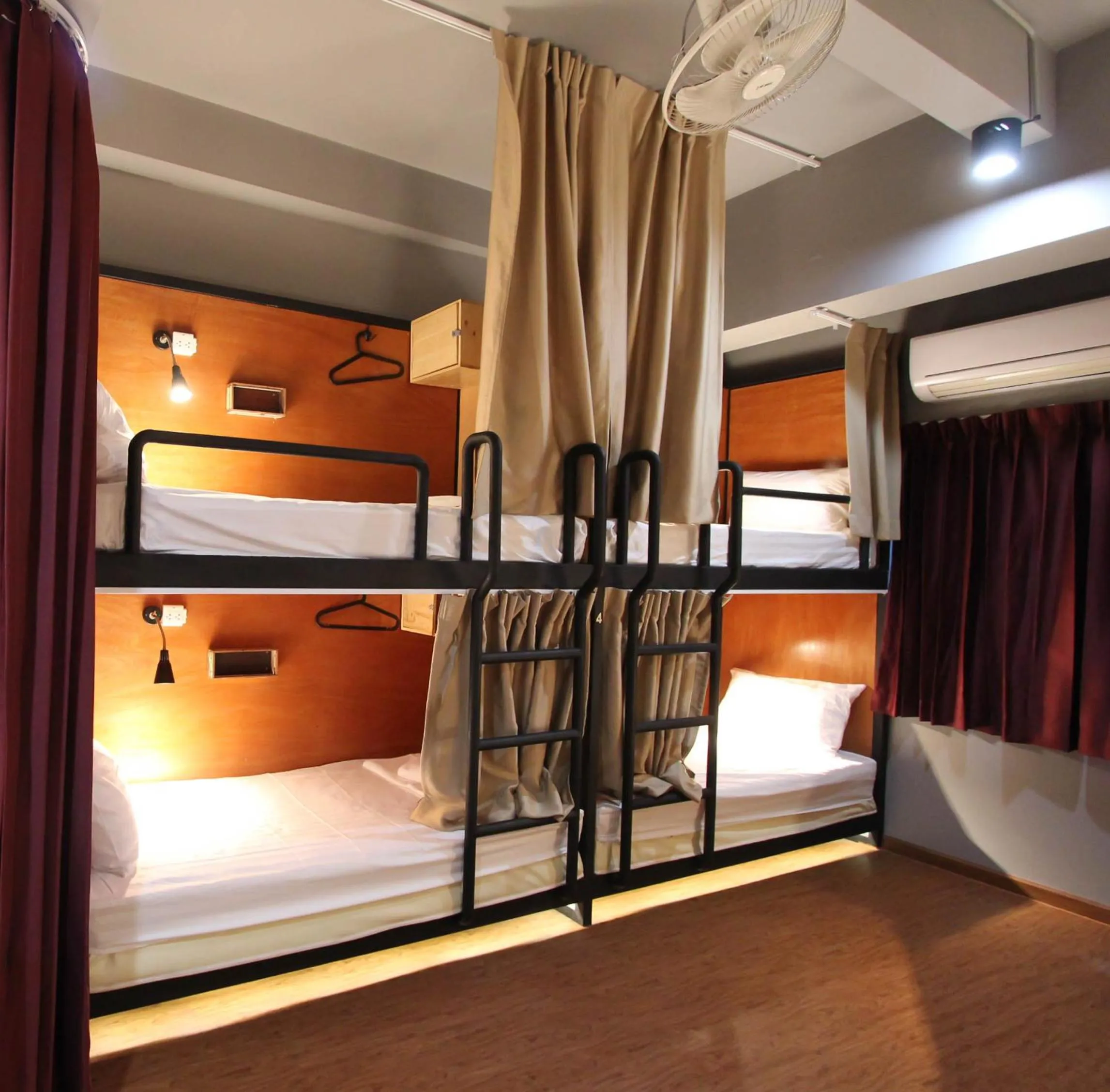 bunk bed in ThongLor Travellers Hostel and Cafe