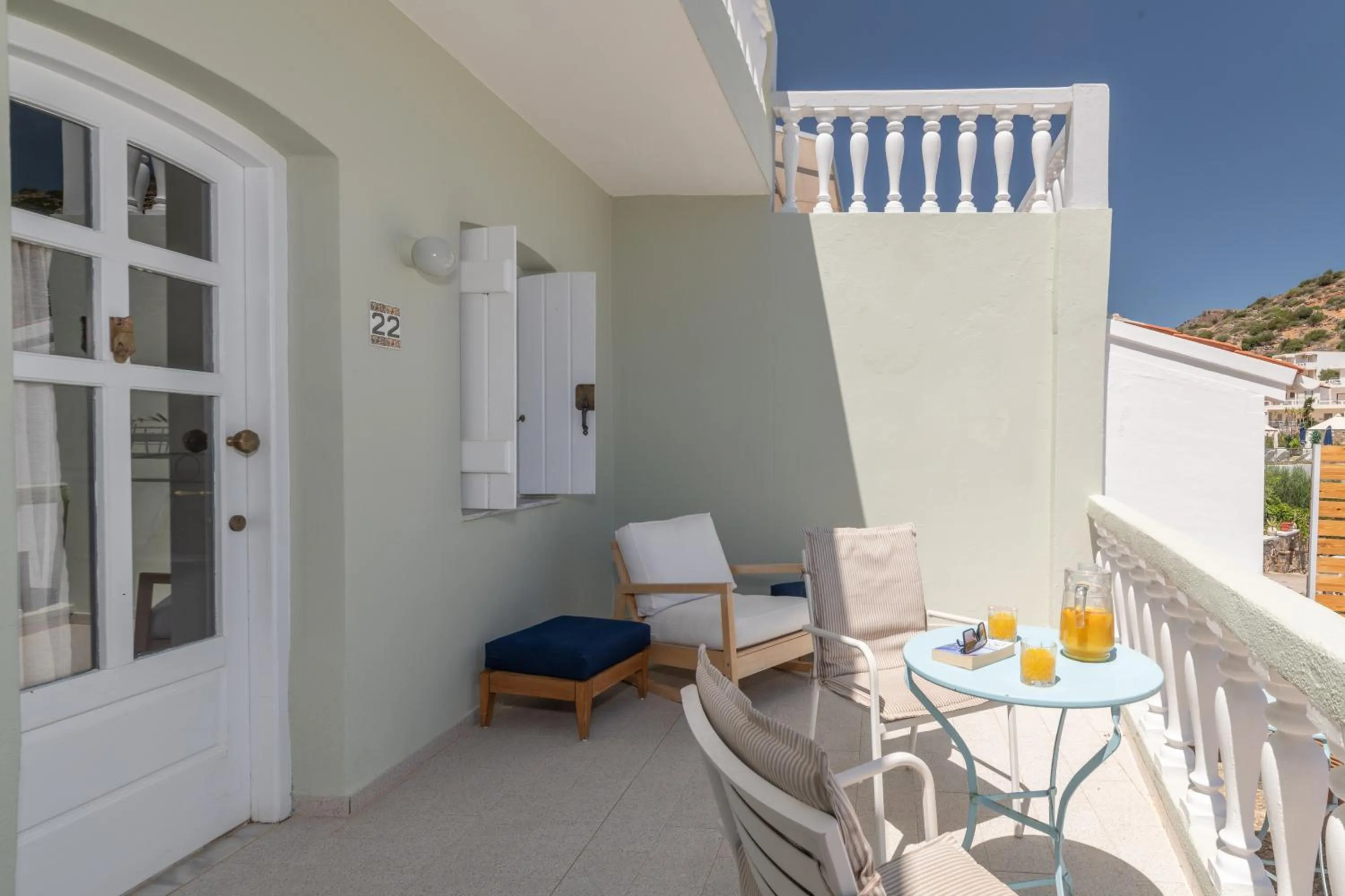 Balcony/Terrace in Adrakos Apartments (Adults Only)