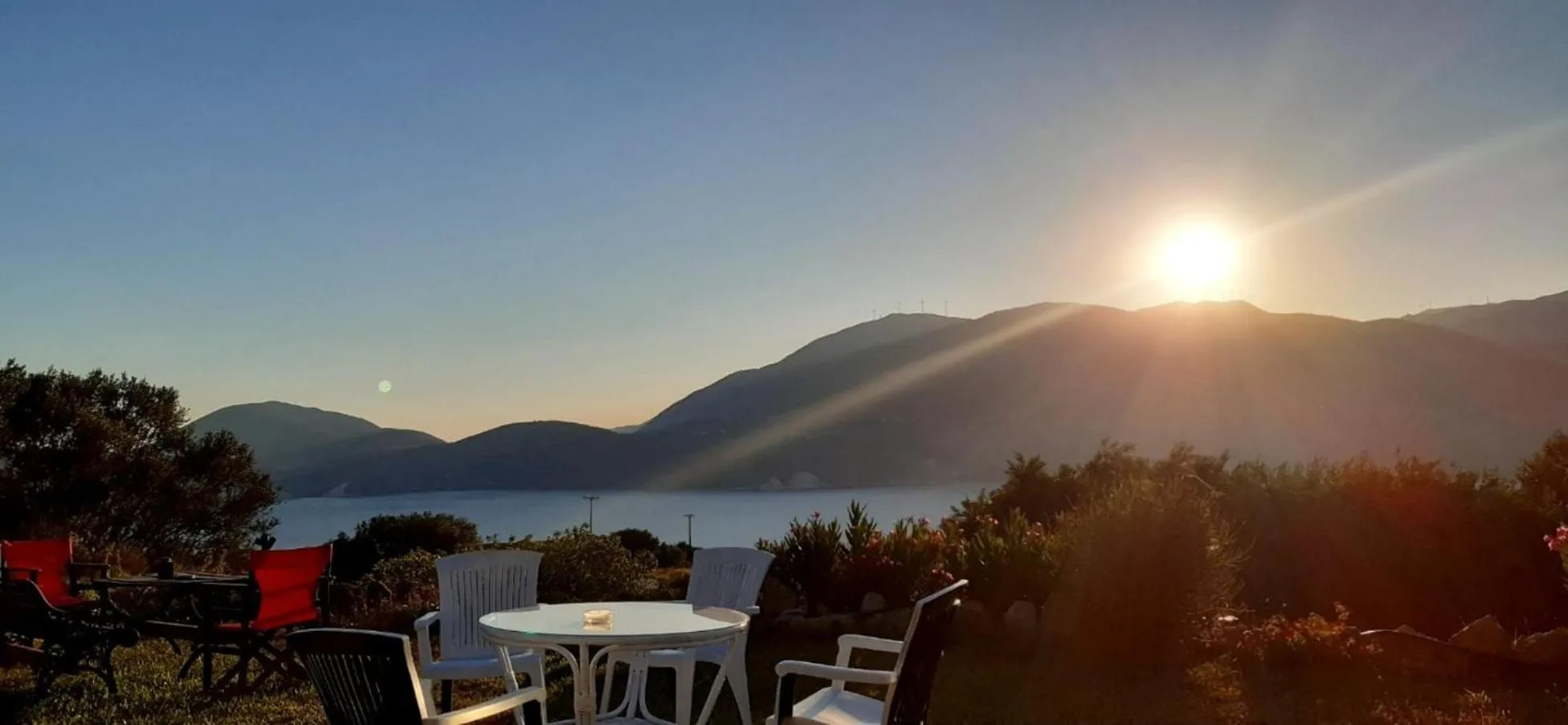 Garden view in Forestata Village