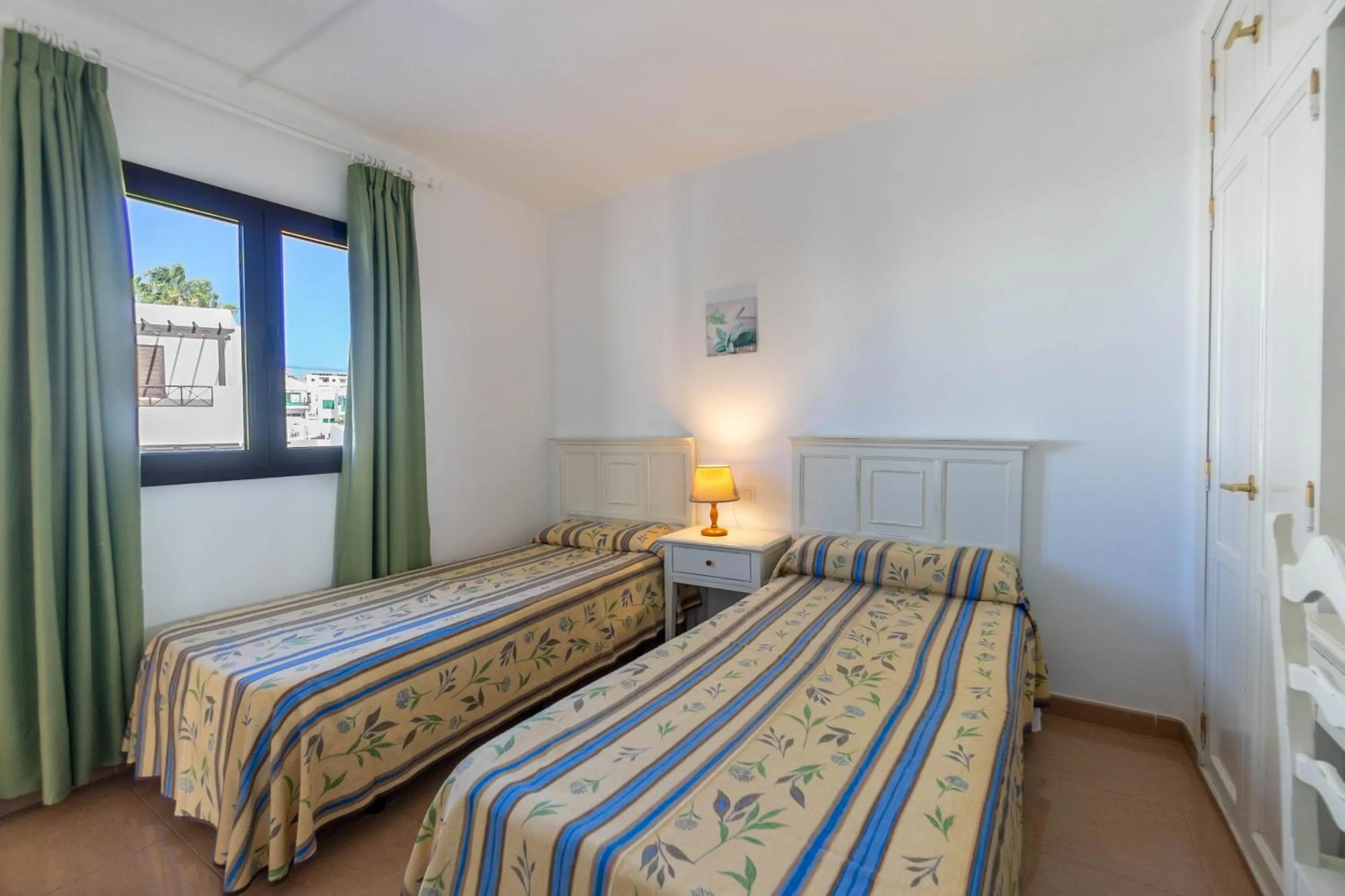 Bed in Apartamentos Flamingo