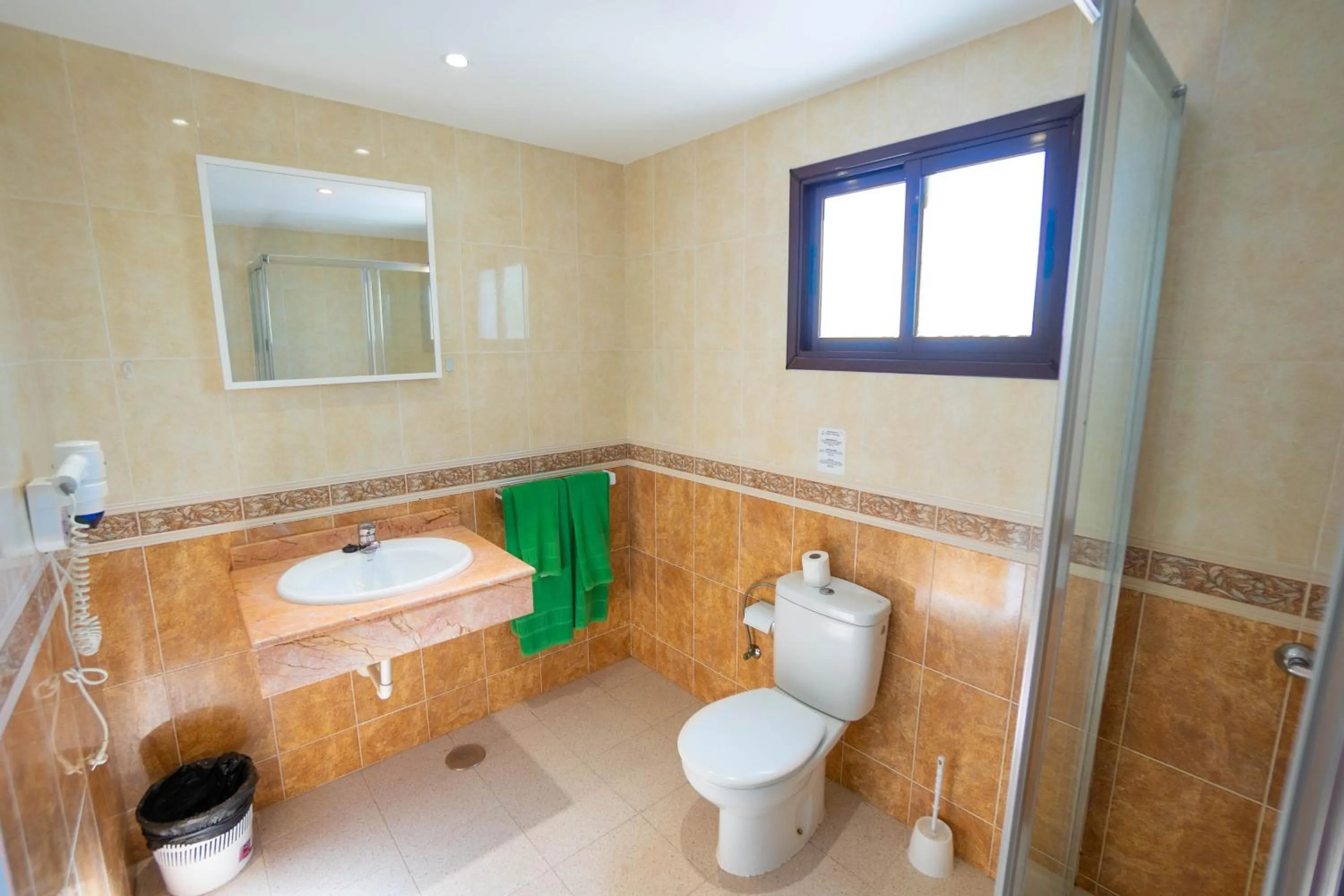 Bathroom in Apartamentos Flamingo