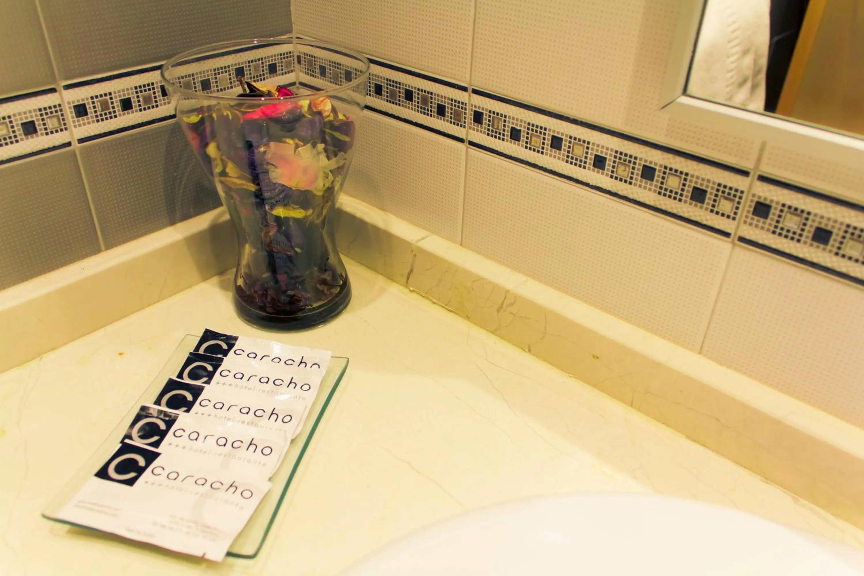 Toilet in Hotel Restaurante Caracho