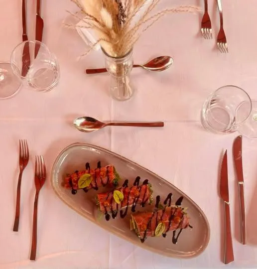 Food in Les Jardins du Mess