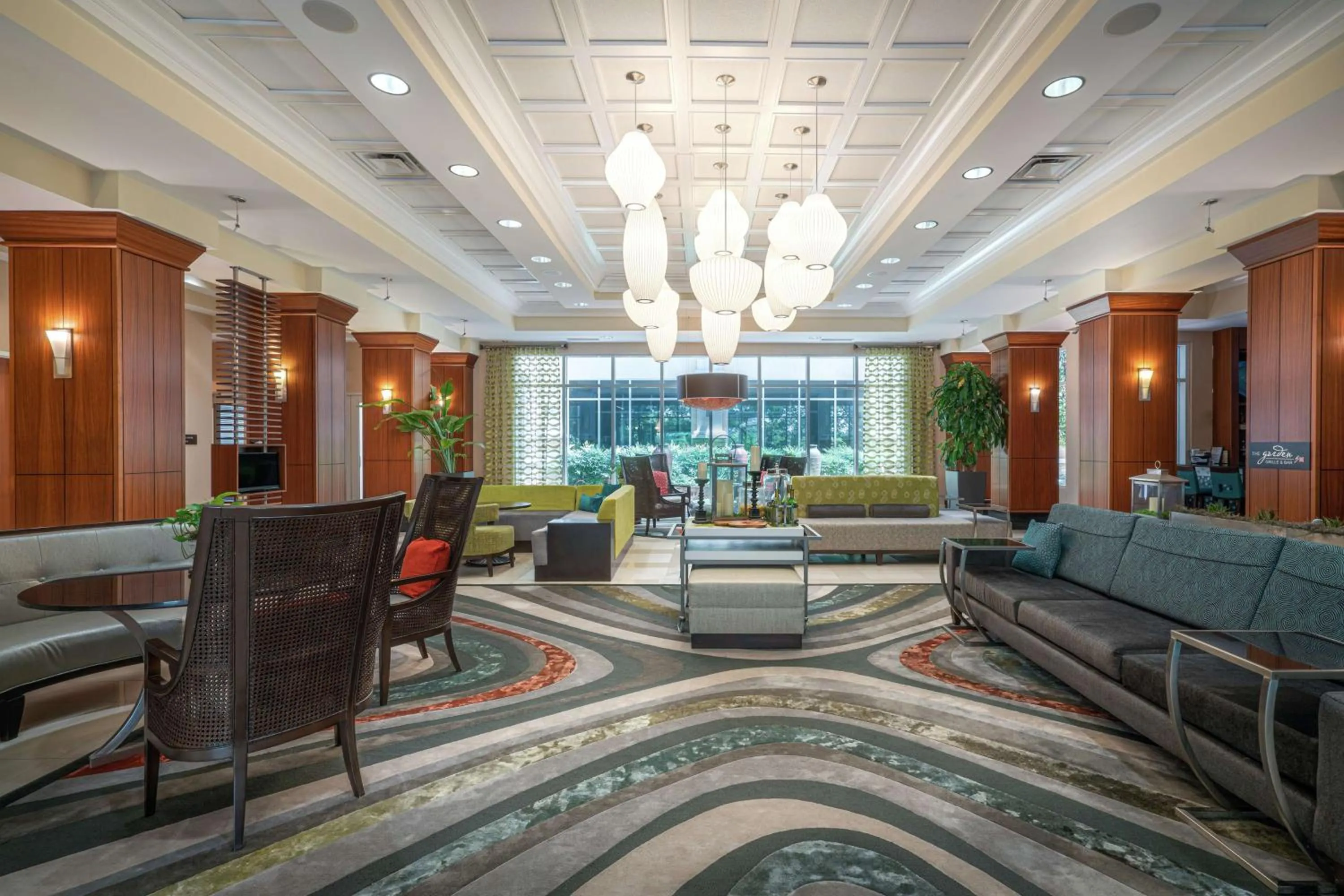 Lobby or reception in Hilton Garden Inn Dalton