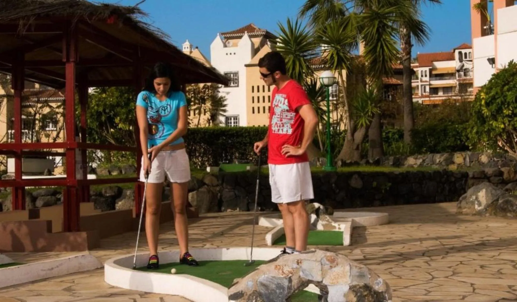 Minigolf in Hotel Puerto Palace
