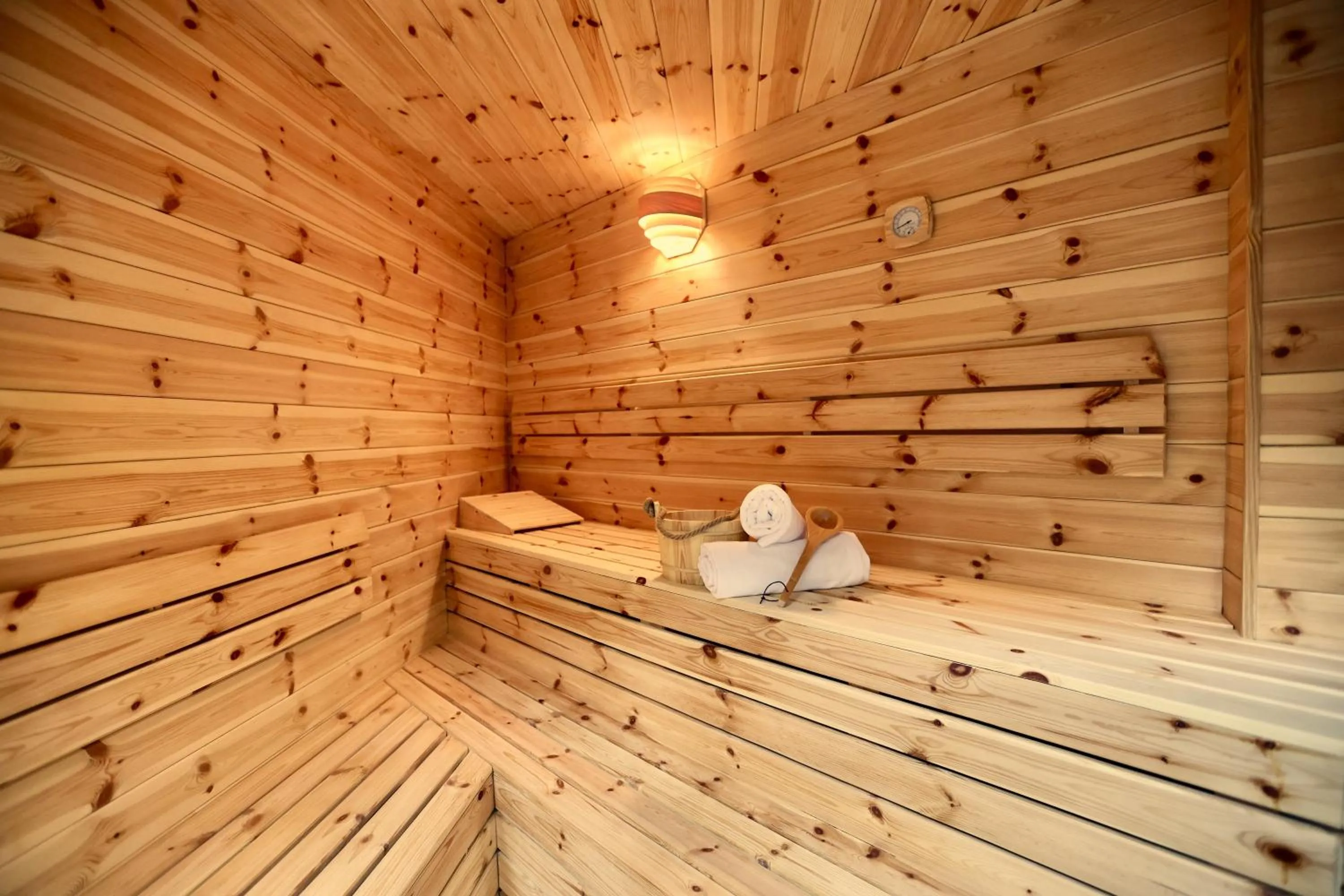 Sauna in Hotel Puerto Palace