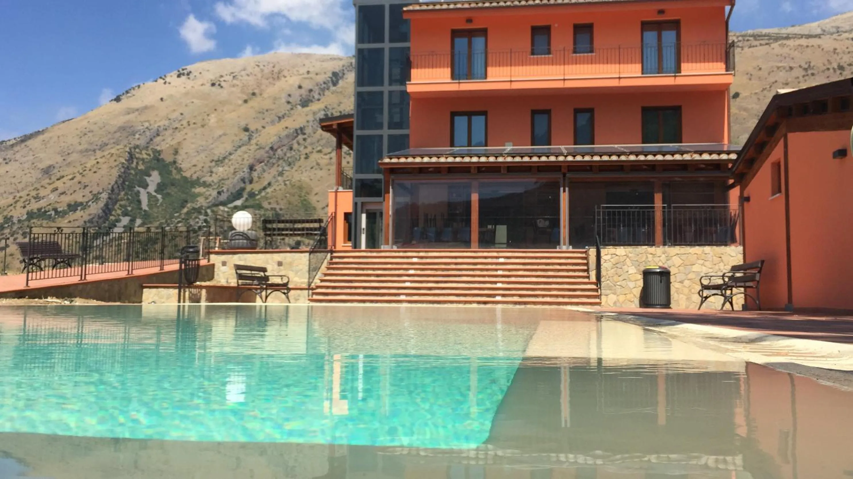 Property building in Resort San Nicola - Restaurant and Wellness Fitness