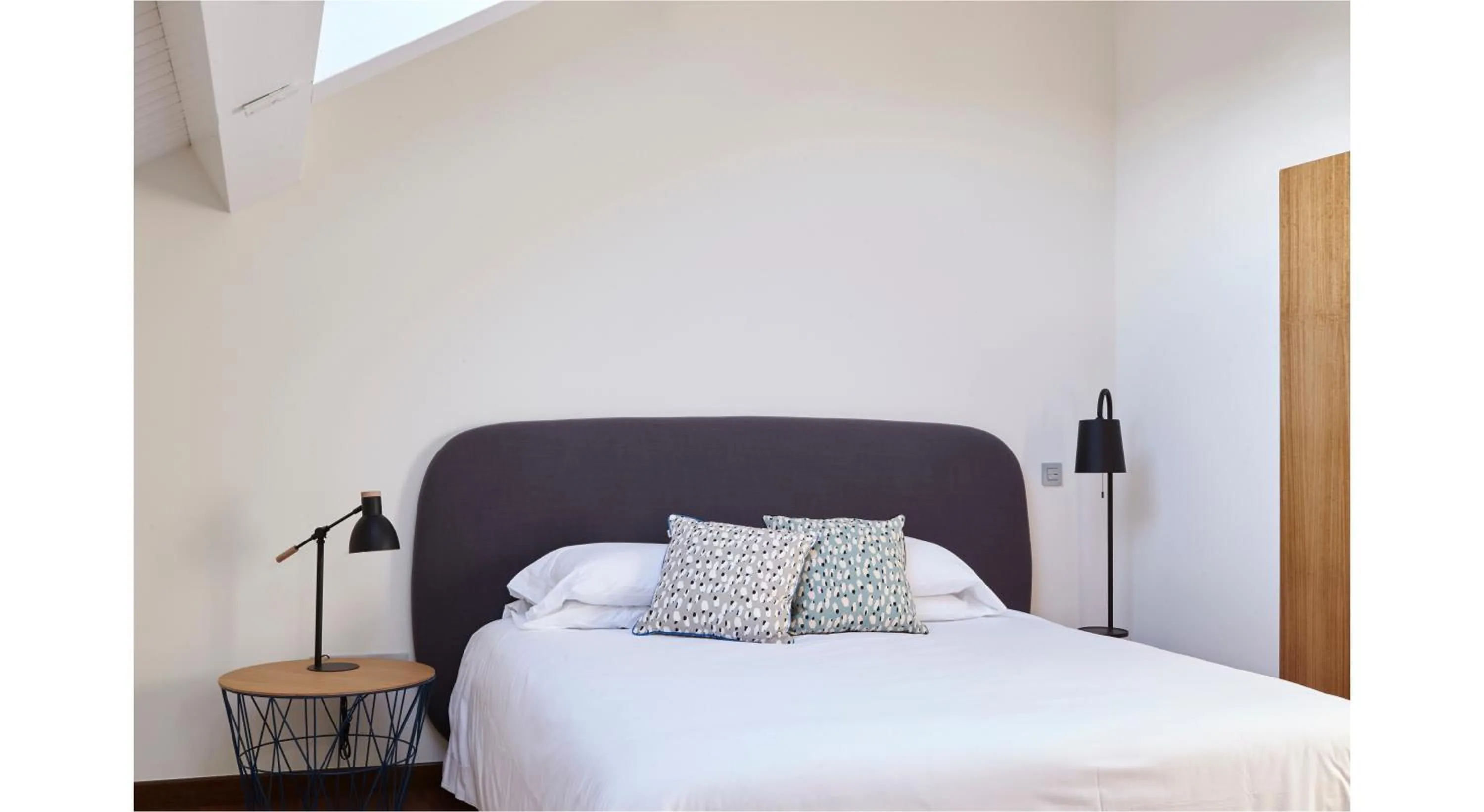 Bedroom, Bed in 60 Balconies Design