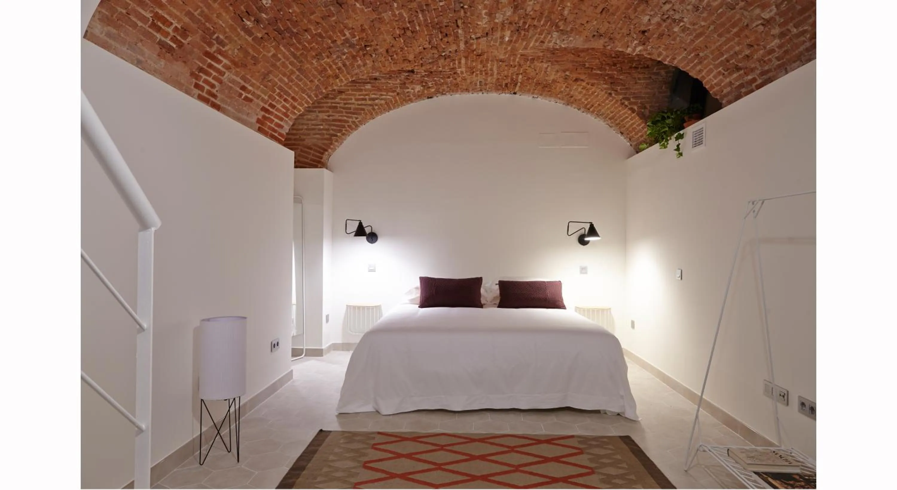 Bedroom, Bed in 60 Balconies Design