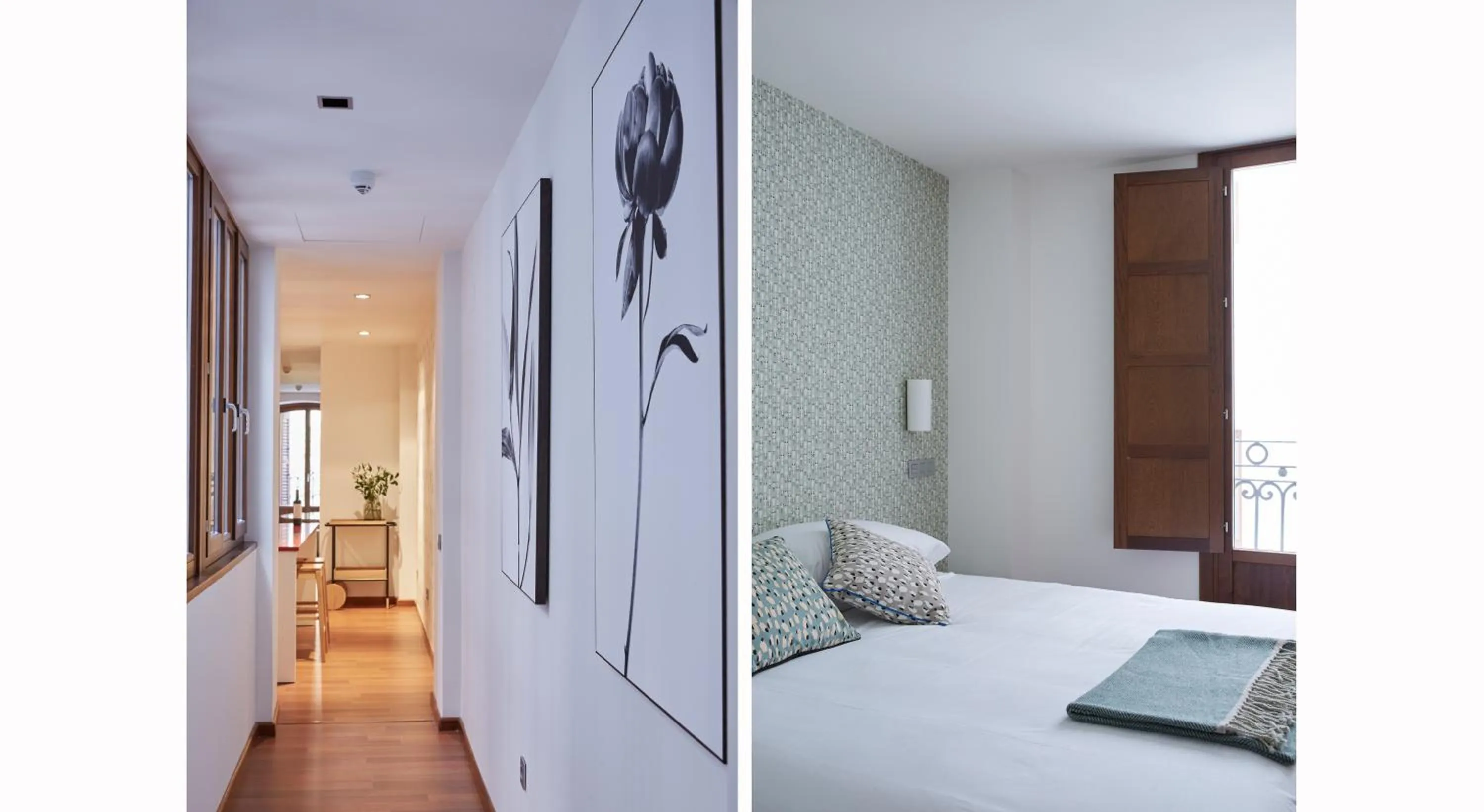 Bedroom, Bed in 60 Balconies Design