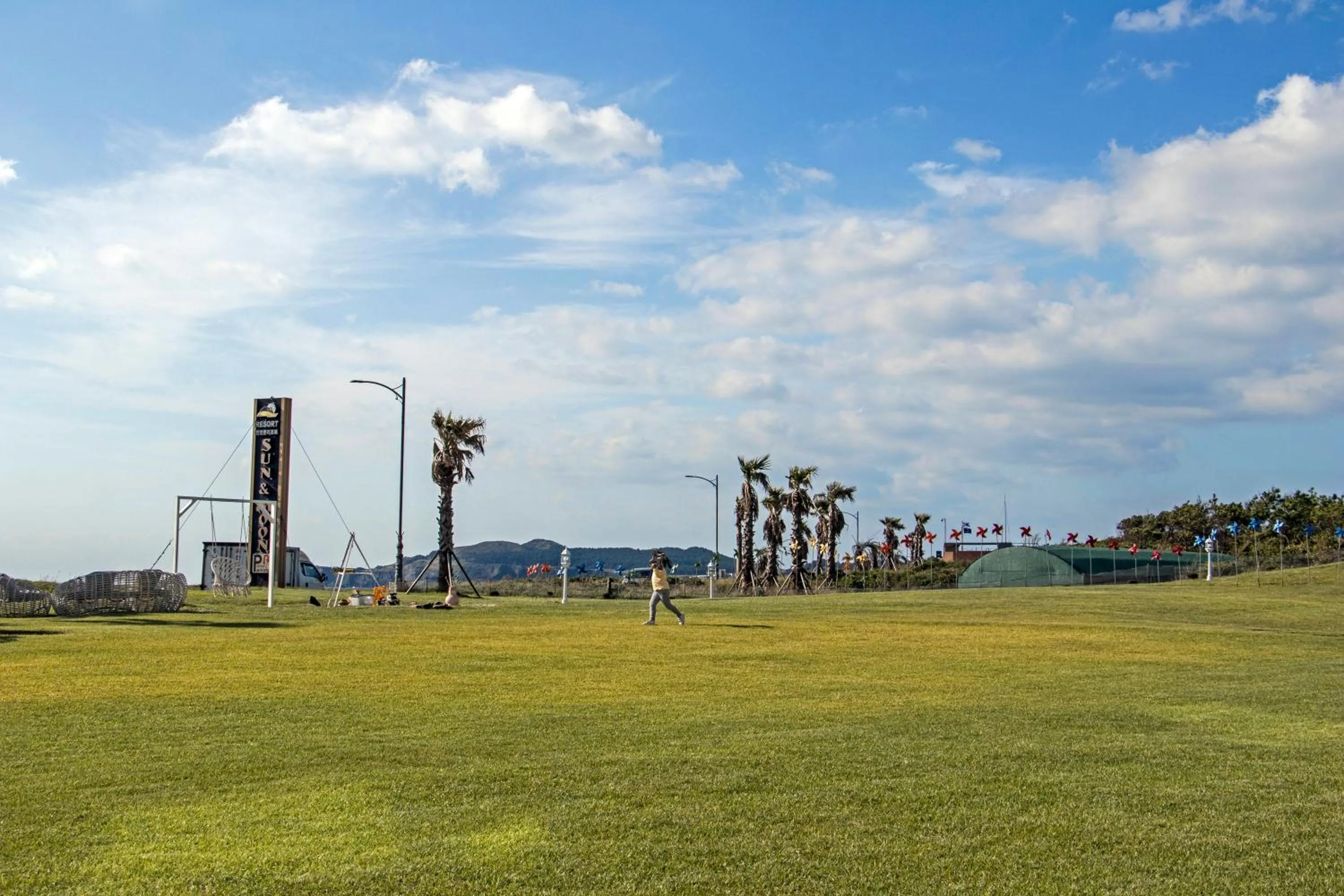 Patio in Sun and Moon Resort
