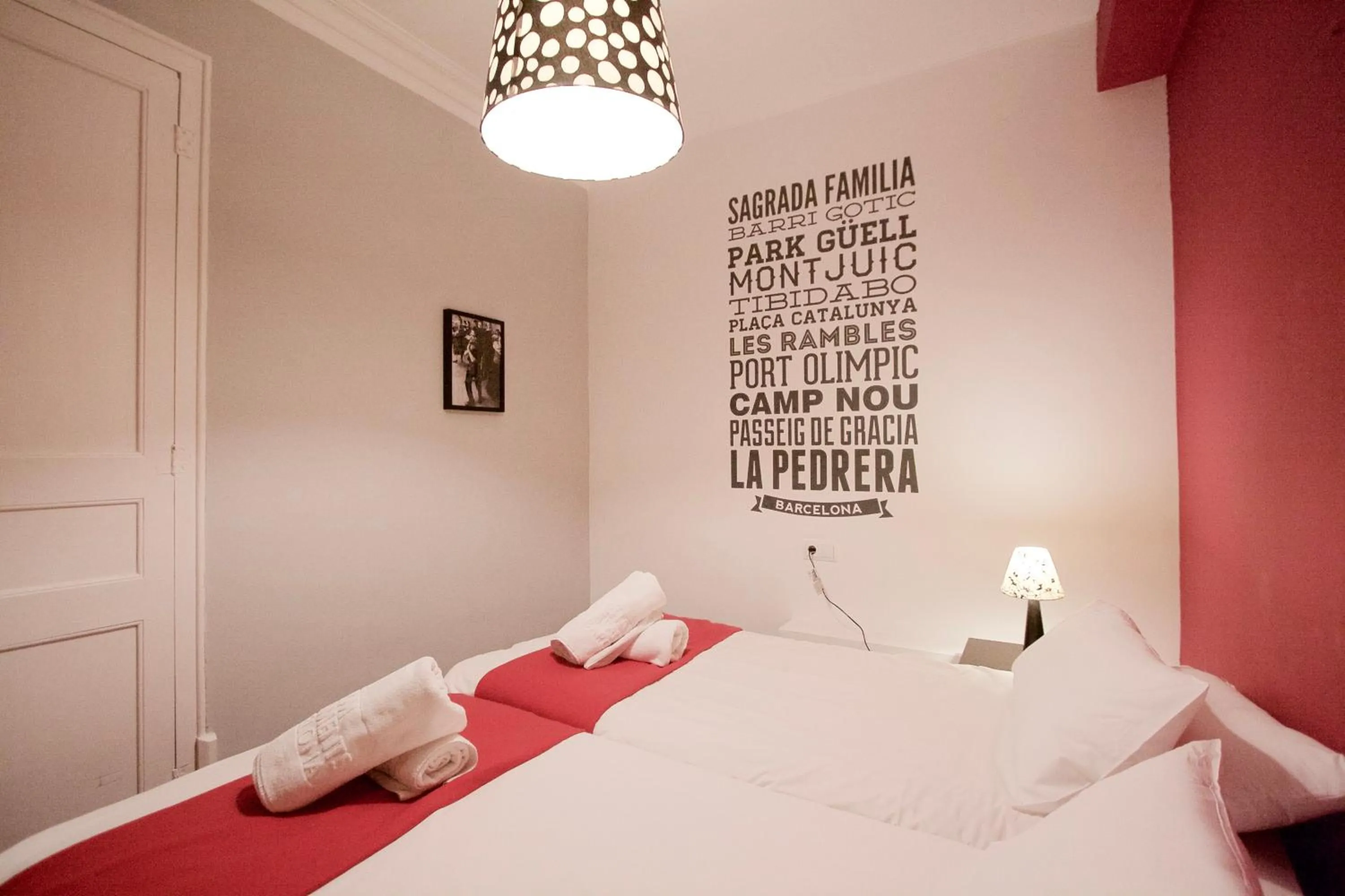 Bedroom, Bed in Charm Rambla Catalunya