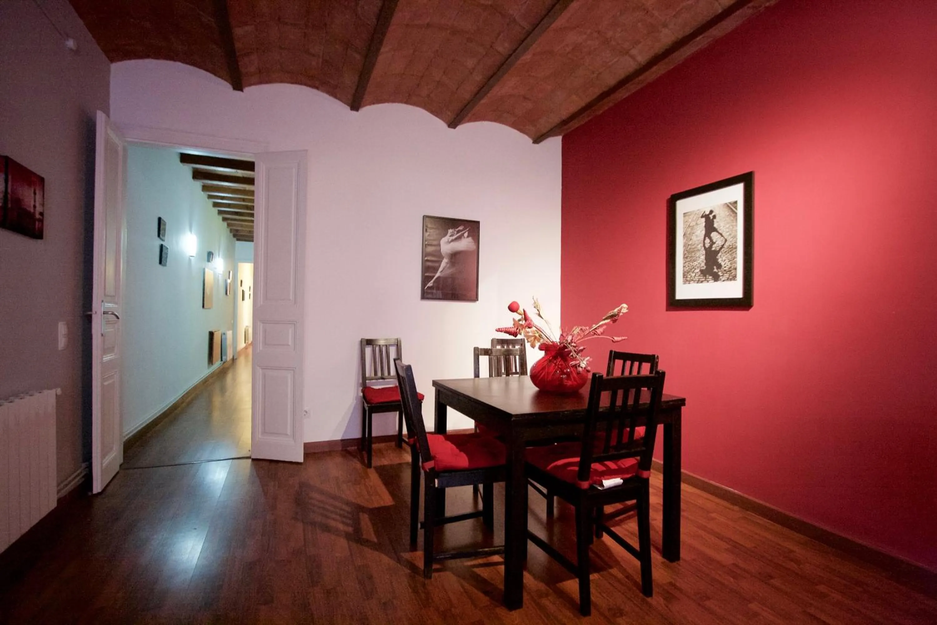 Living room in Charm Rambla Catalunya