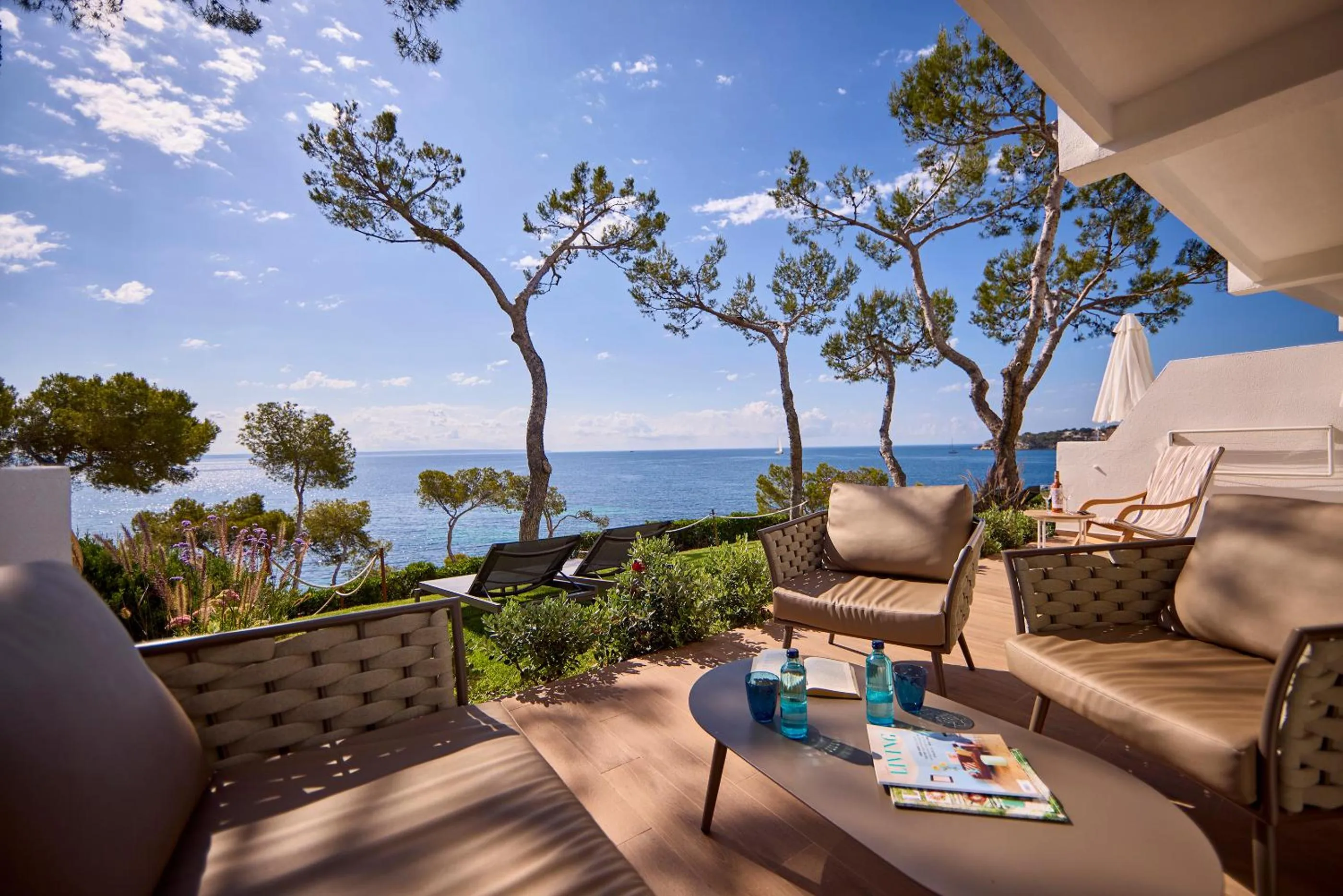 Sea view in Aparthotel Ponent Mar