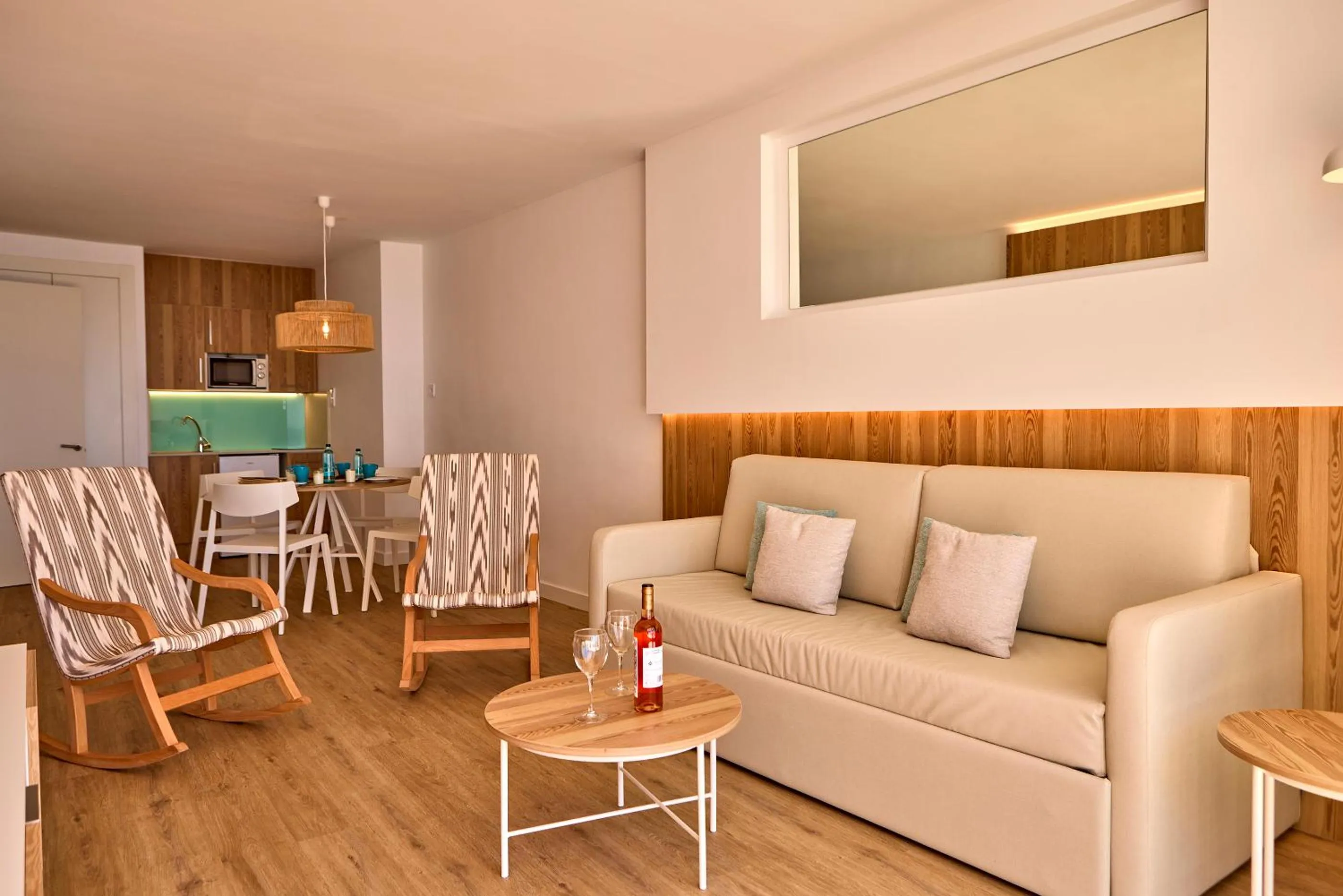 Living room in Aparthotel Ponent Mar