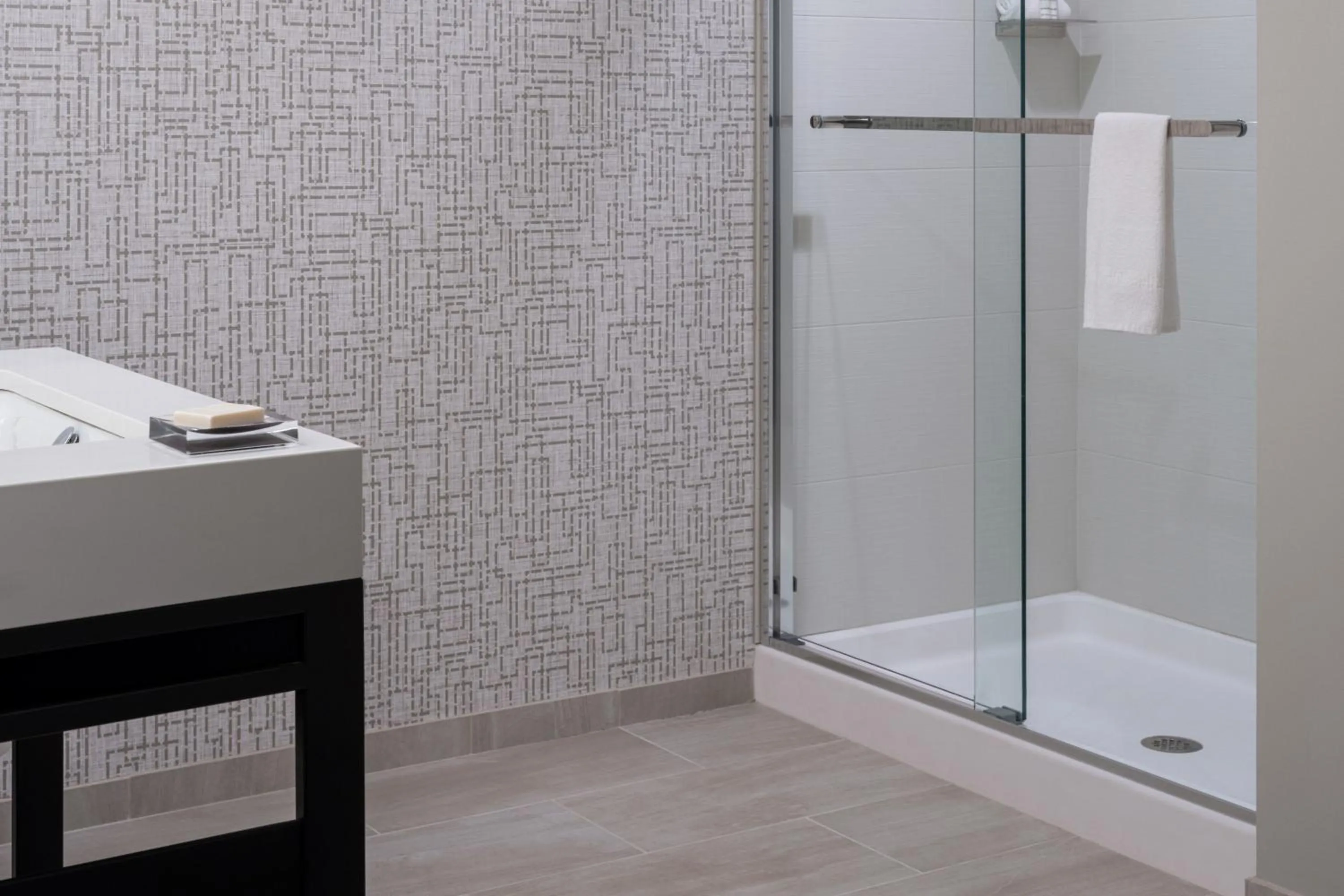 Bathroom in St. Petersburg Marriott Clearwater