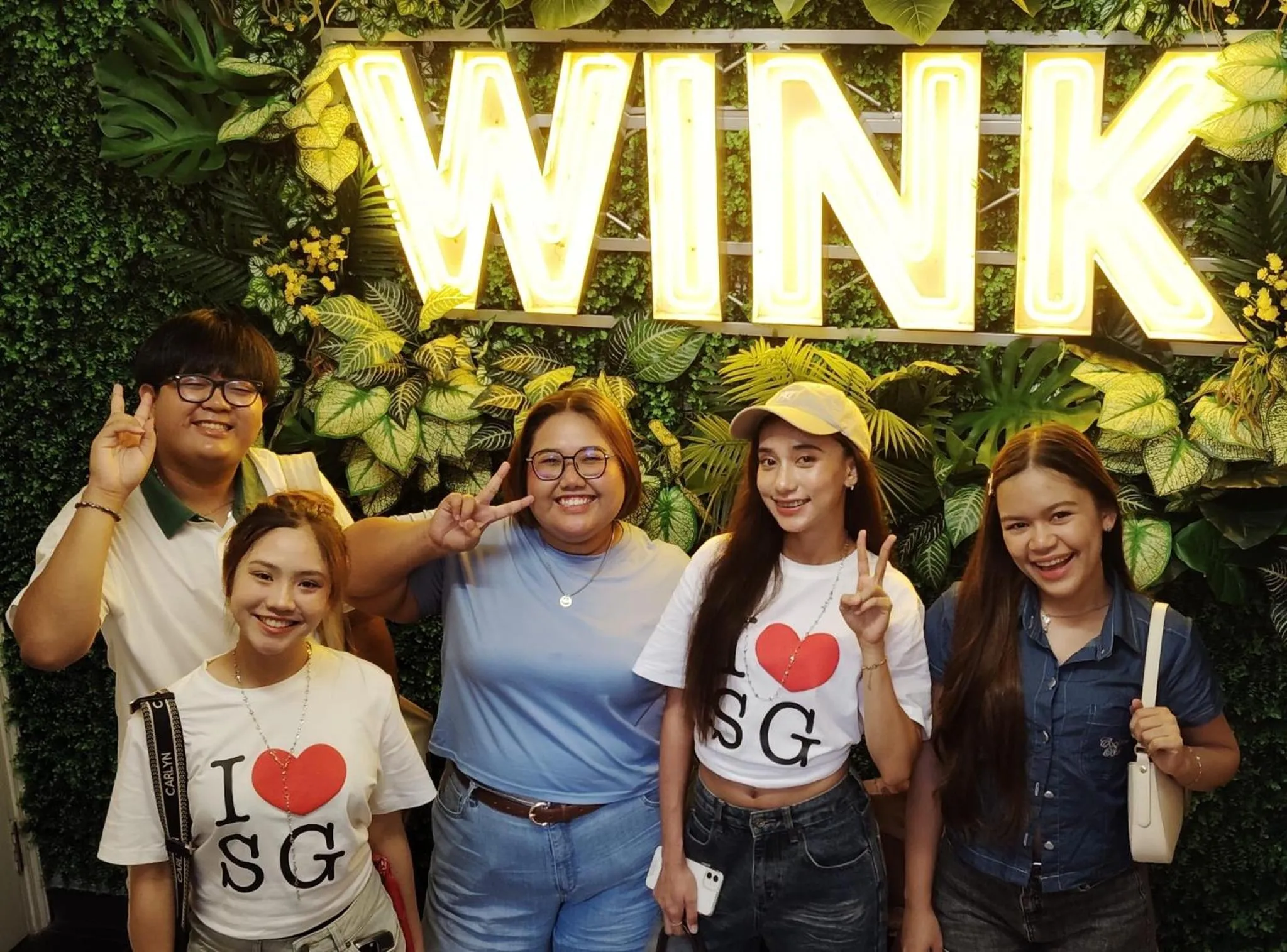 group of guests in Wink at Upper Cross Street