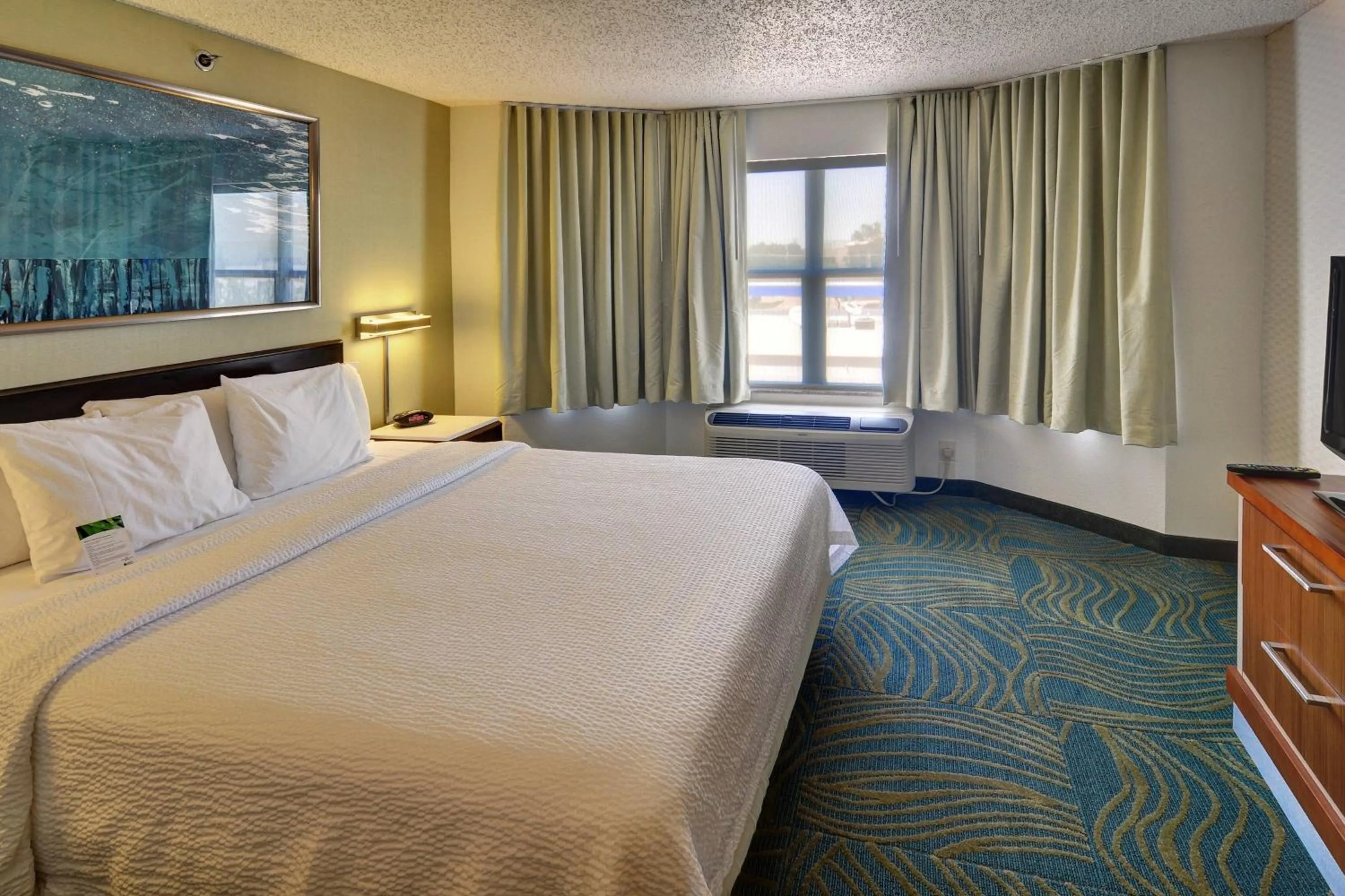 Photo of the whole room, Bed in SpringHill Suites by Marriott Dallas NW Highway at Stemmons / I-35East