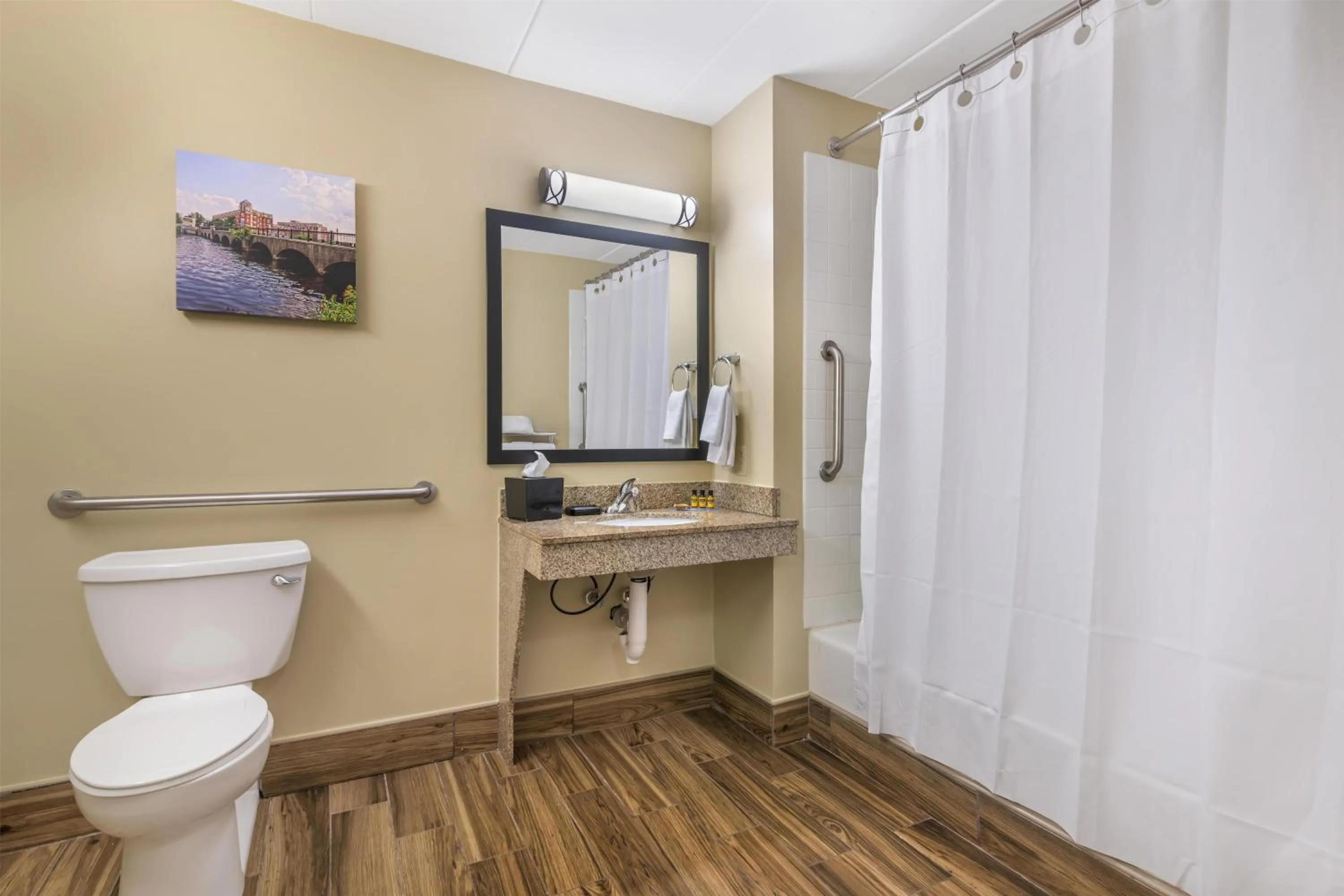 Bathroom in Best Western Plus Waltham Boston