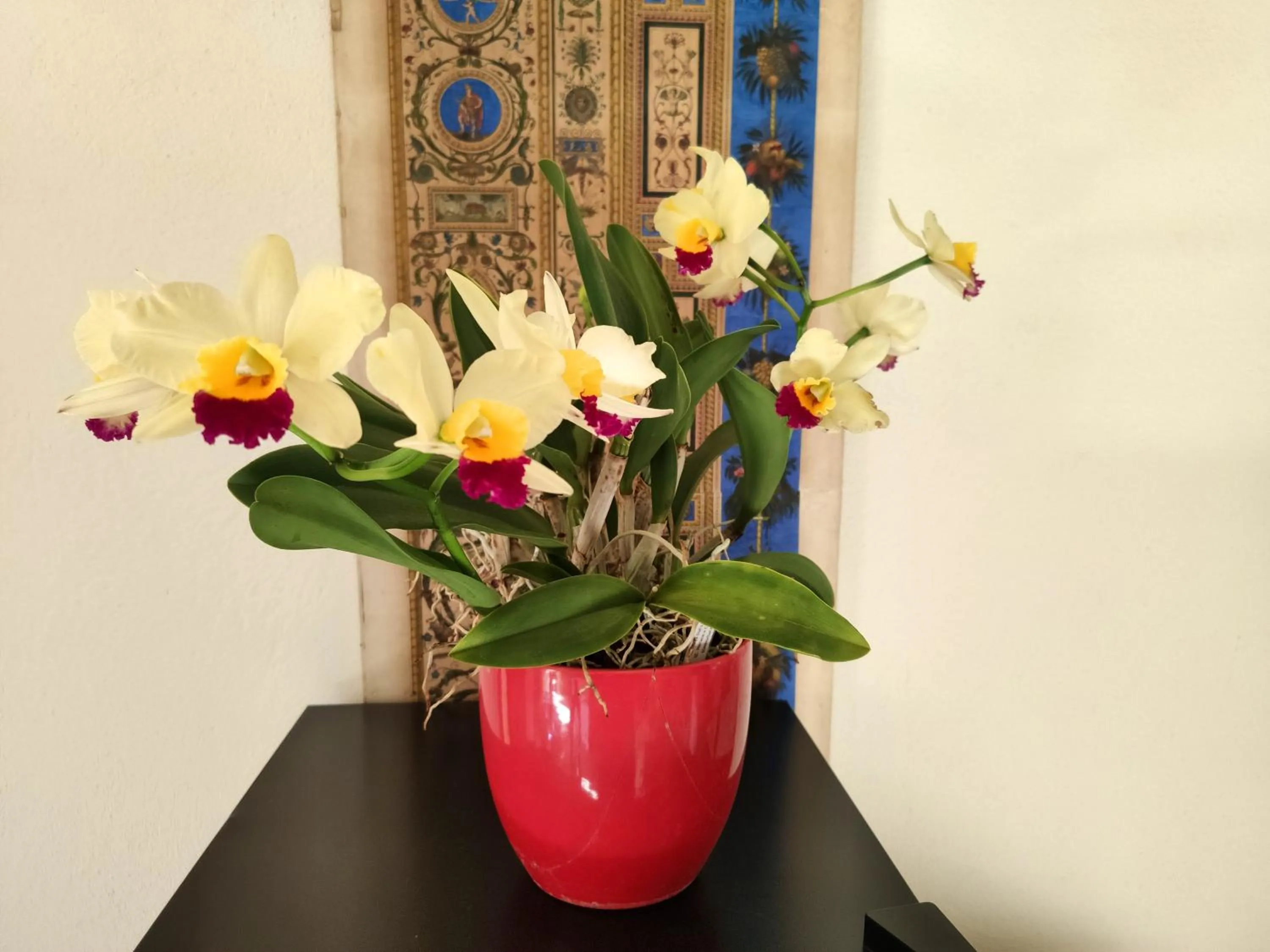 Decorative detail in La Casa nel Borgo