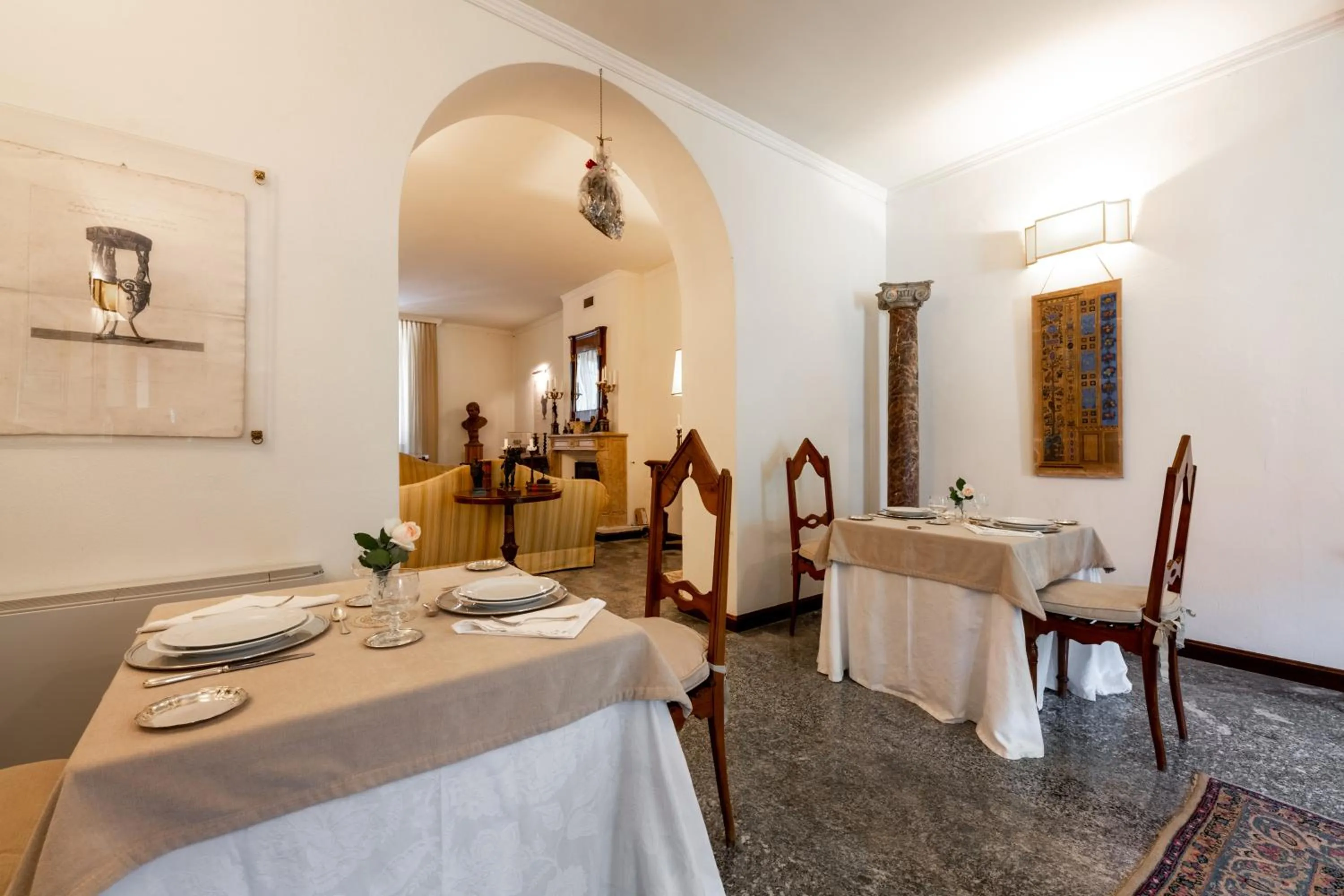 Living room in La Casa nel Borgo