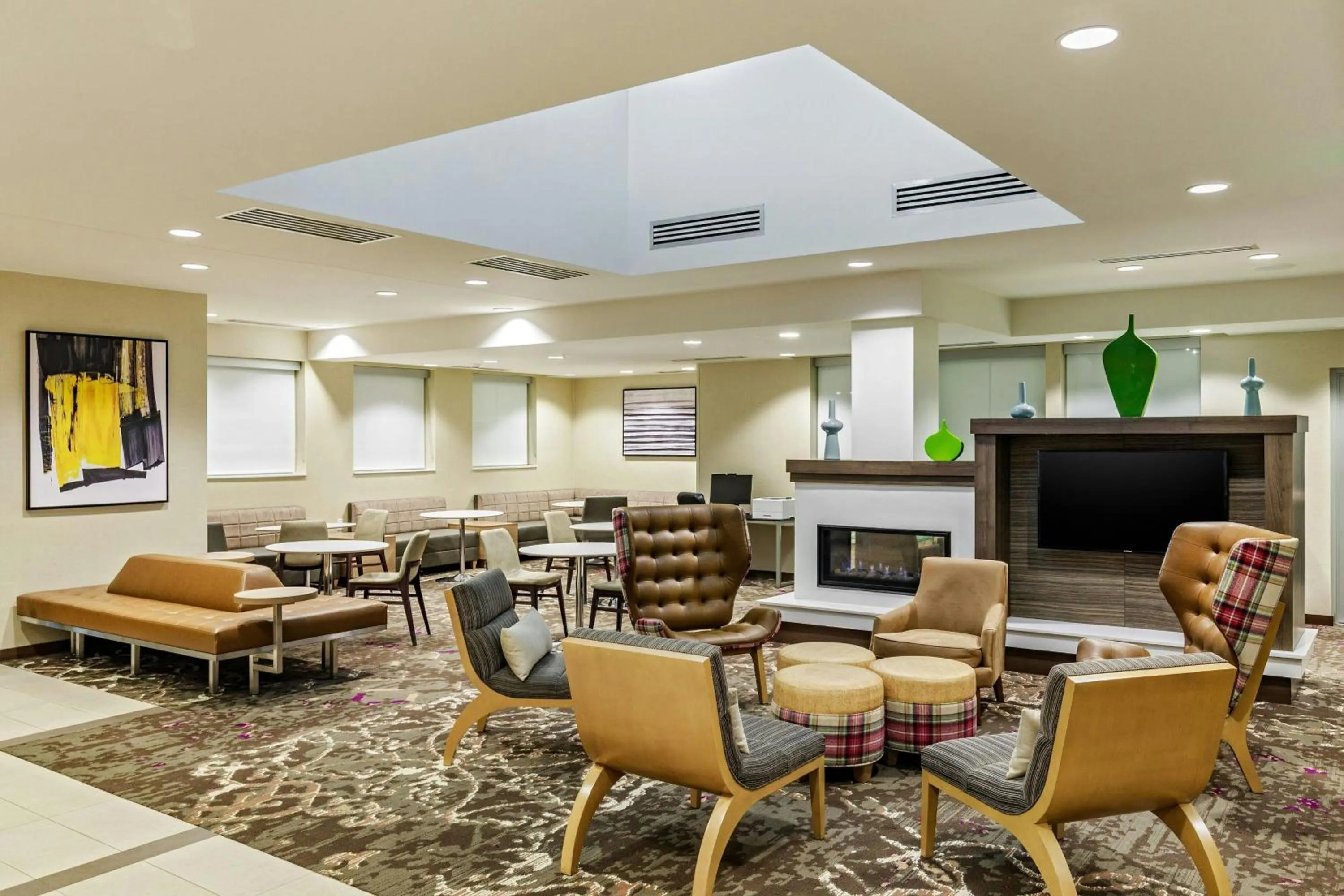 Lobby or reception in Residence Inn by Marriott Bath Brunswick Area
