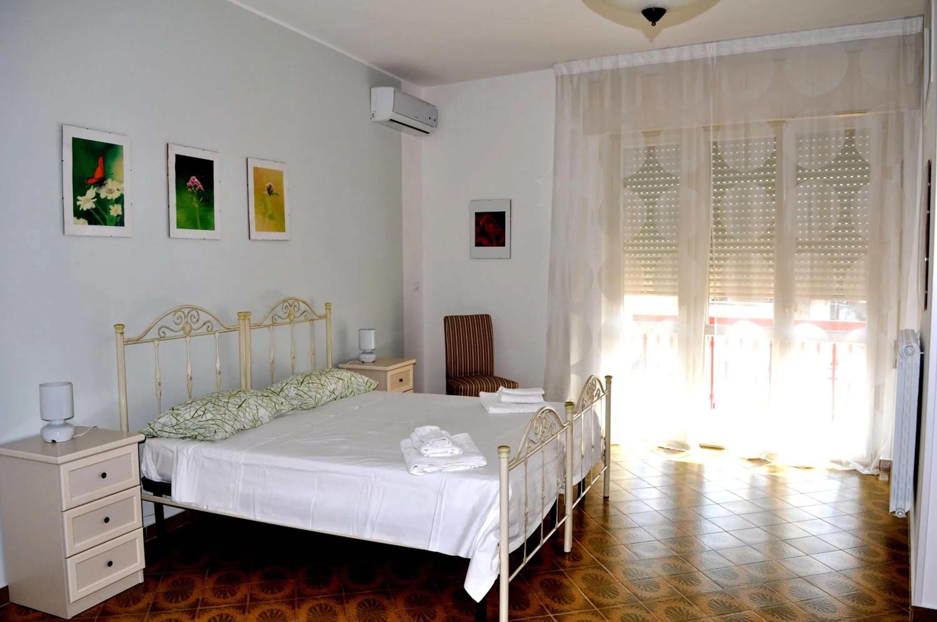 Bedroom, Bed in B&B da LEO