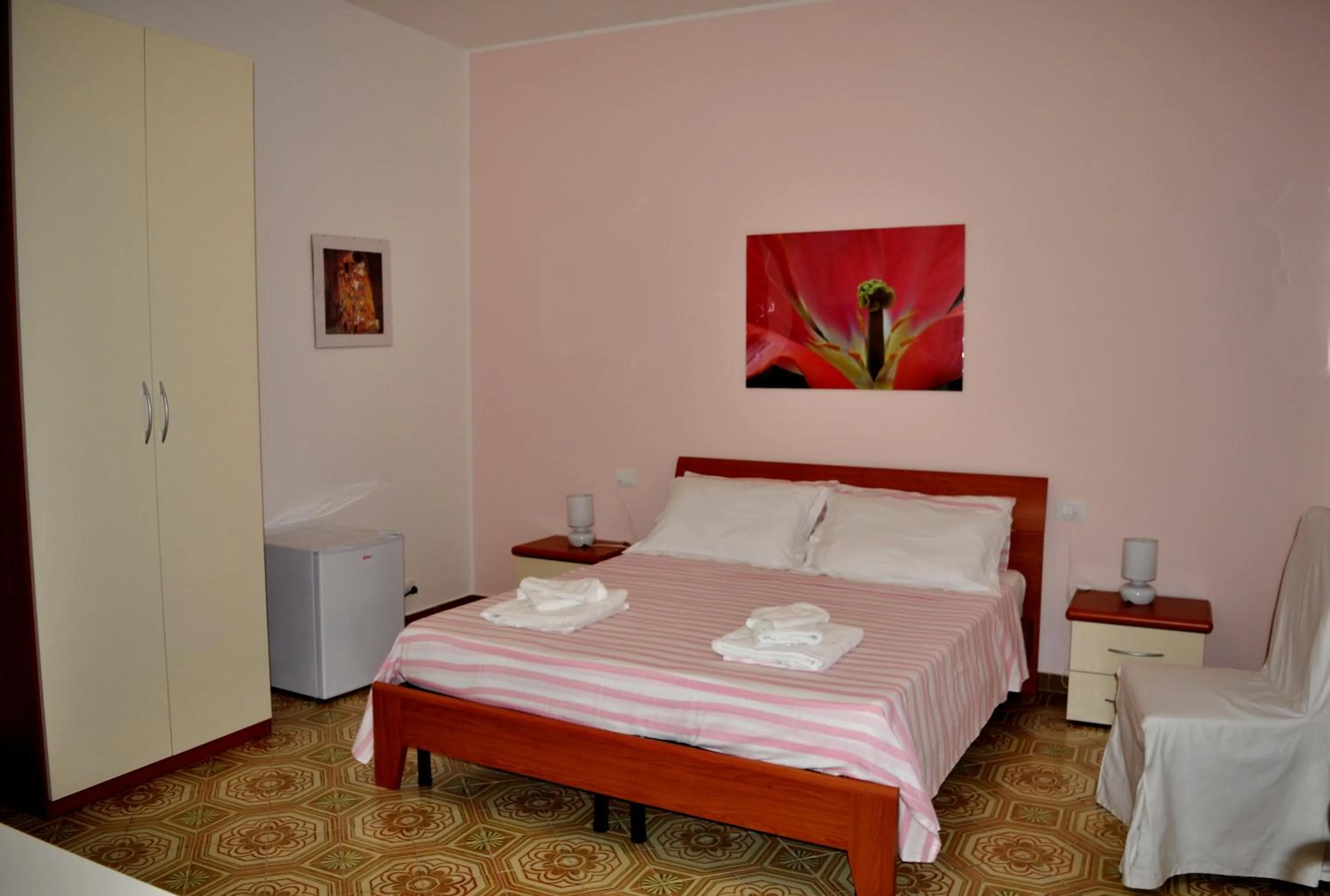 Bedroom, Bed in B&B da LEO