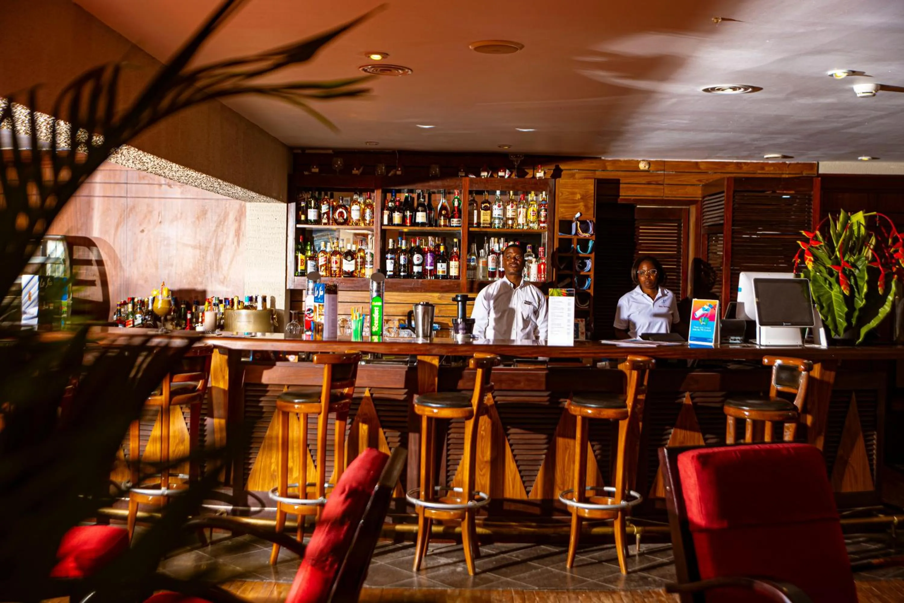 Lounge or bar in Hôtel Sarakawa