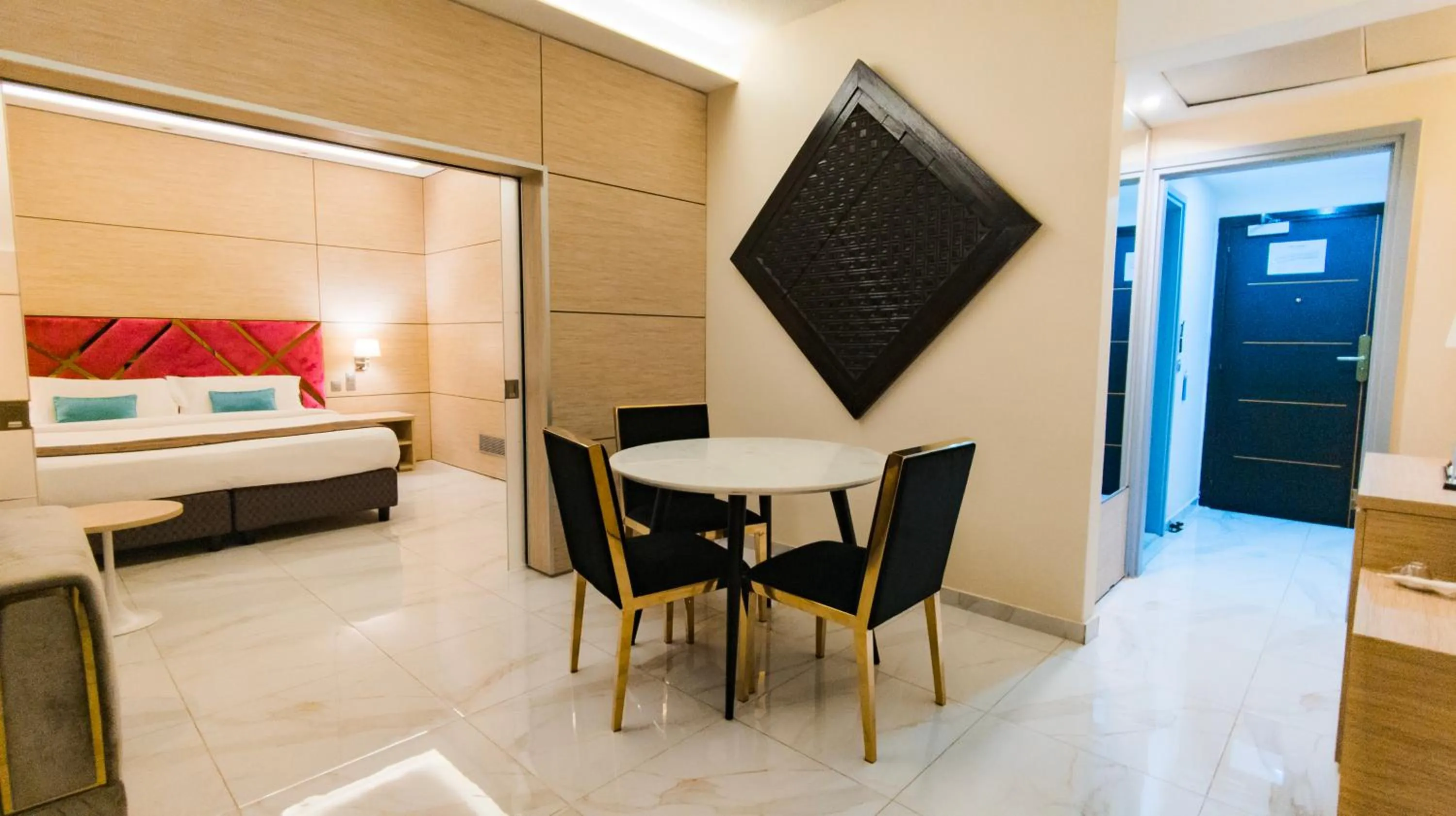 Bed in Hôtel Sarakawa