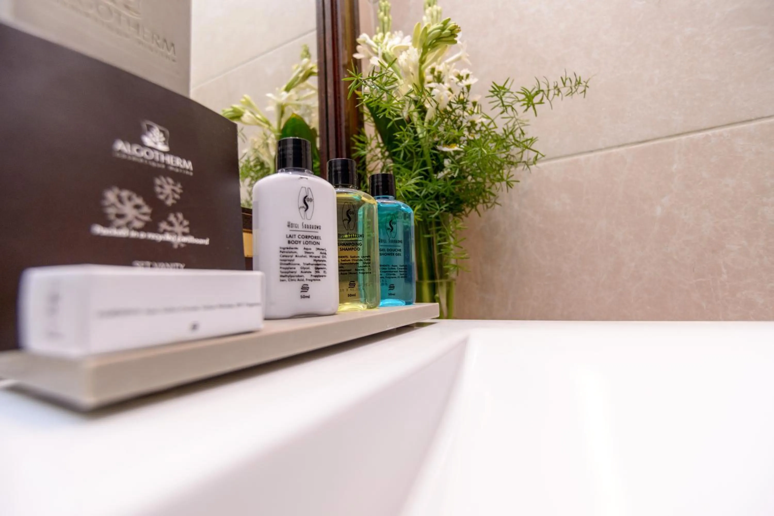 Shower in Hôtel Sarakawa