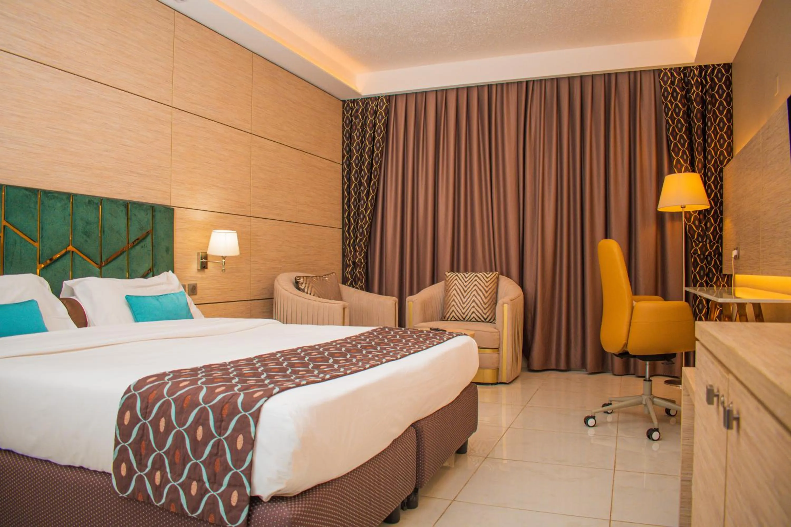 Bed in Hôtel Sarakawa