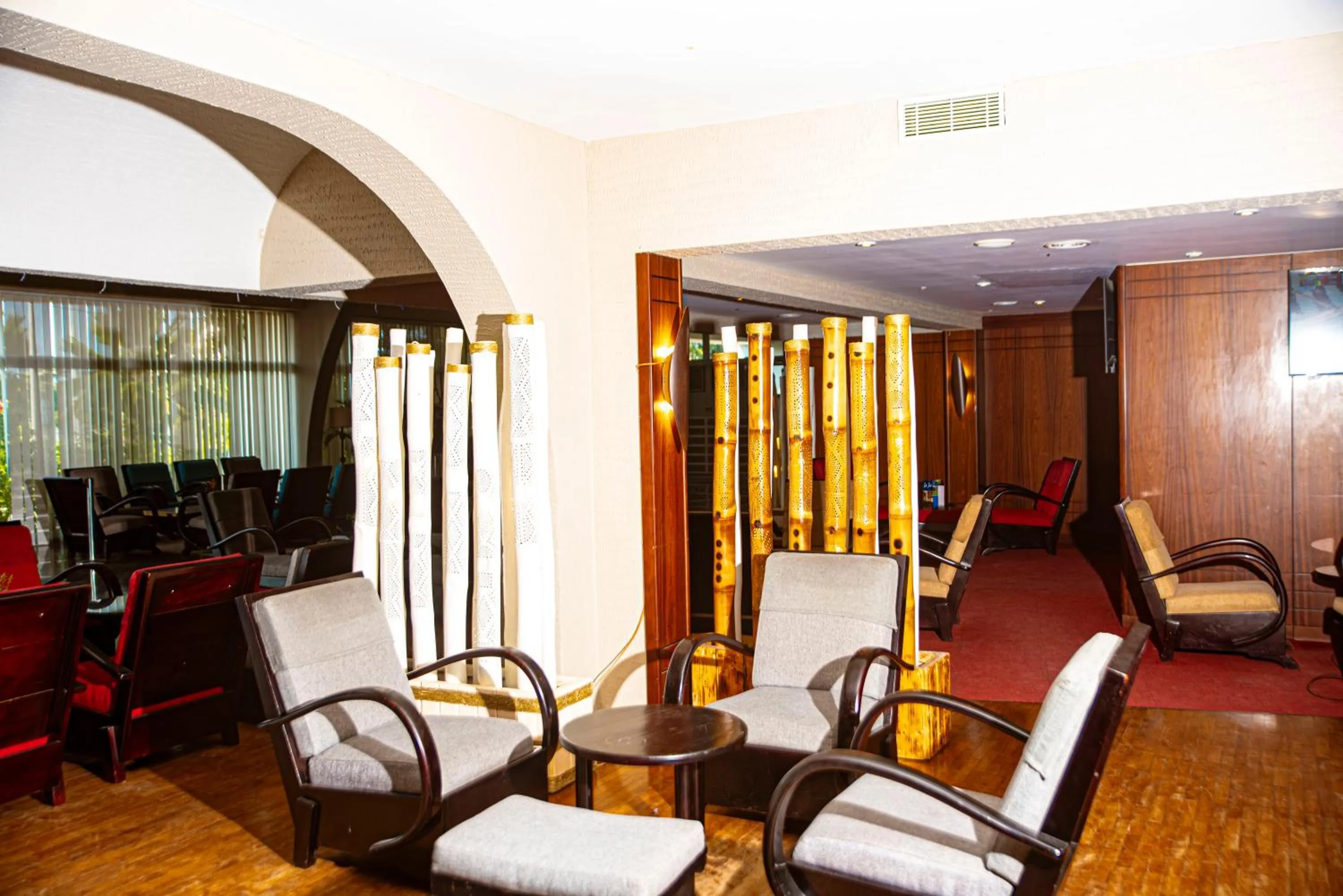 Lobby or reception in Hôtel Sarakawa