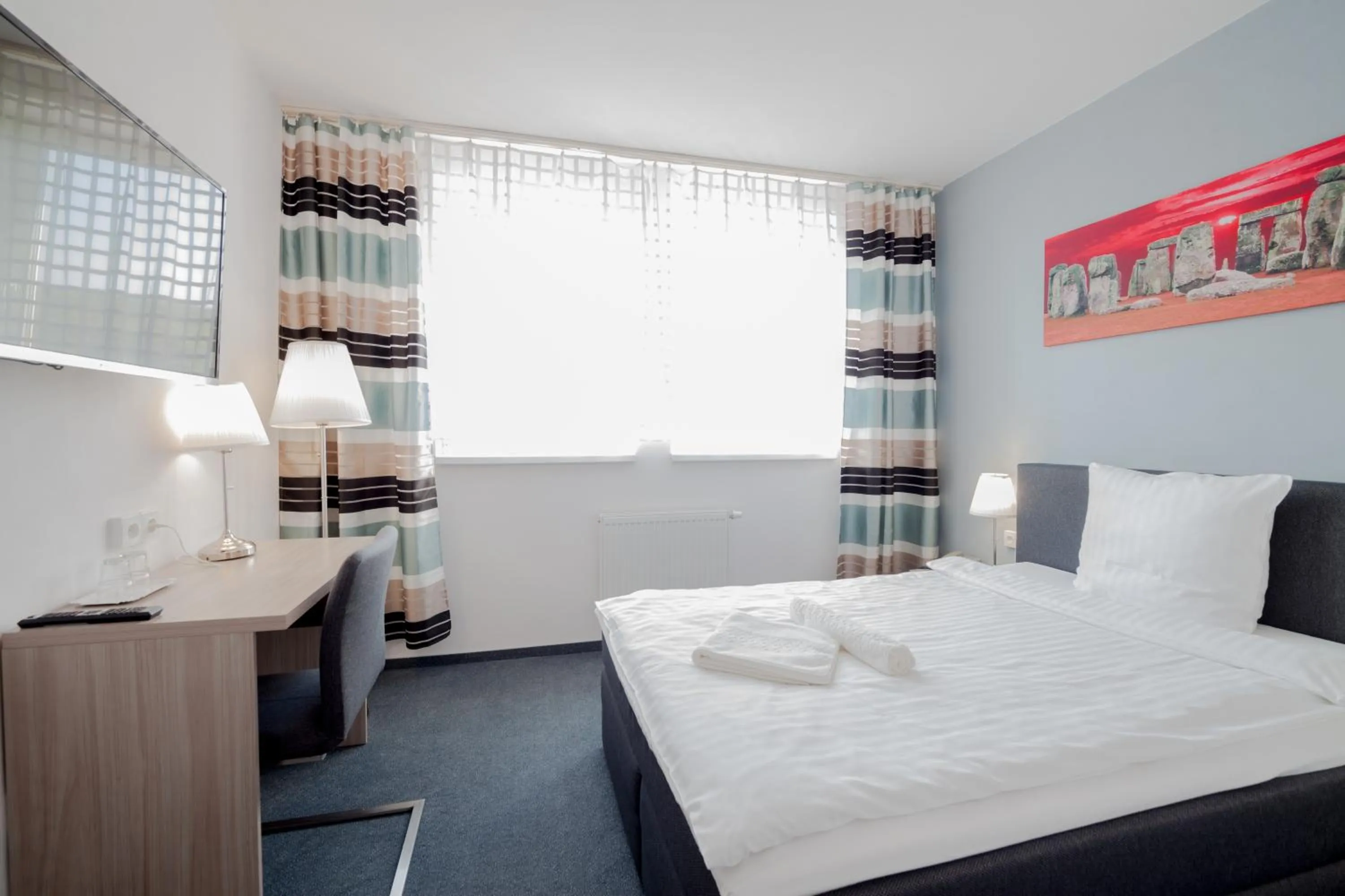 Bed in Interhotel Bohemia