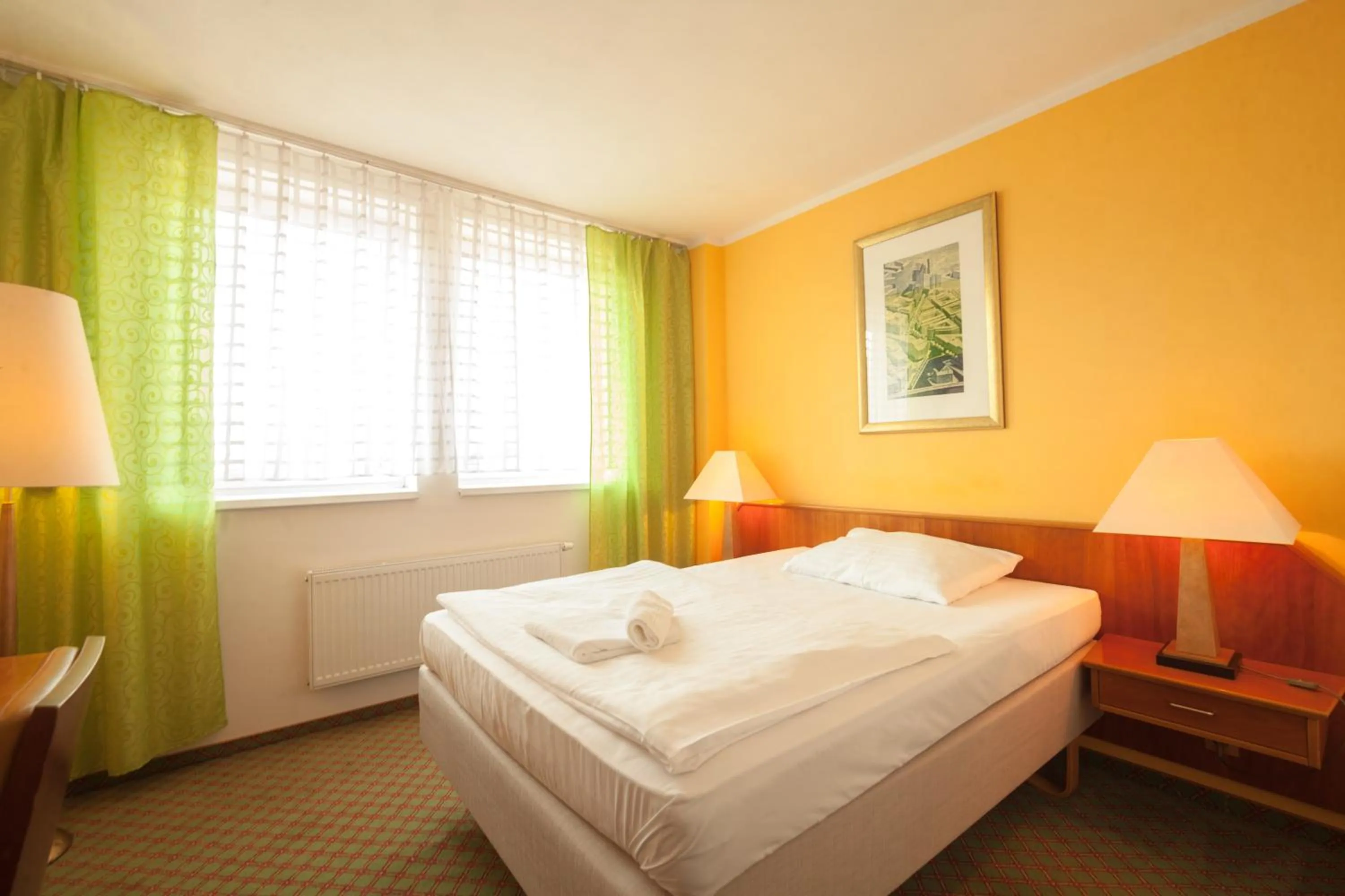 Bed in Interhotel Bohemia