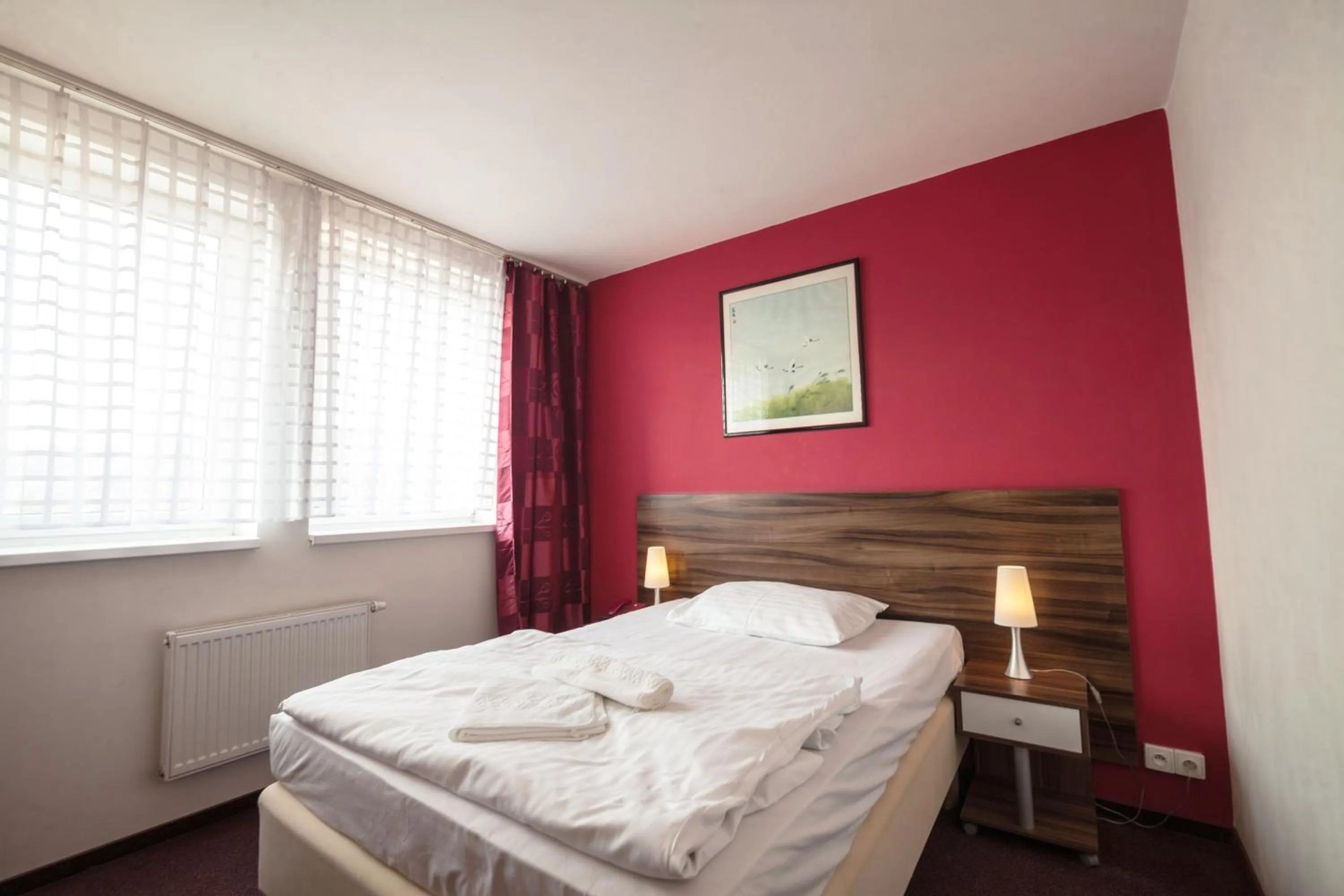 Bed in Interhotel Bohemia