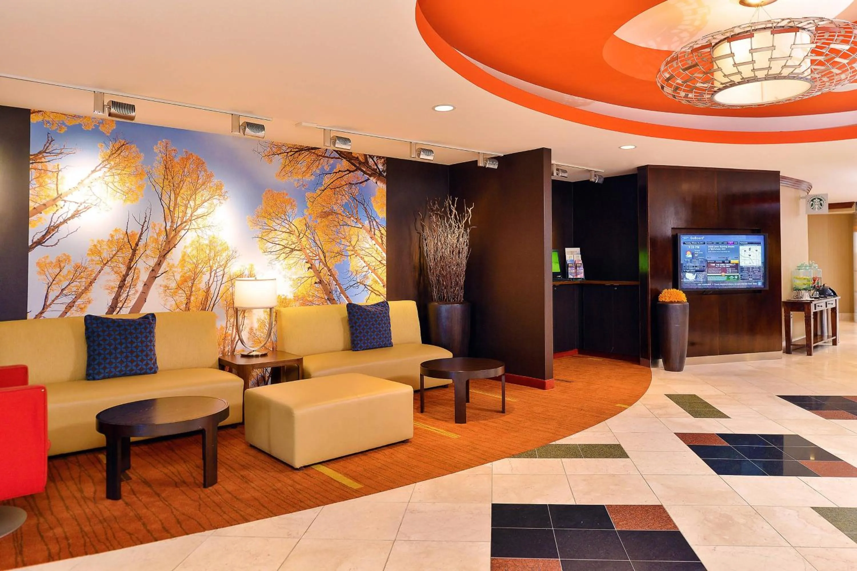 Lobby or reception in Courtyard by Marriott Denver Cherry Creek