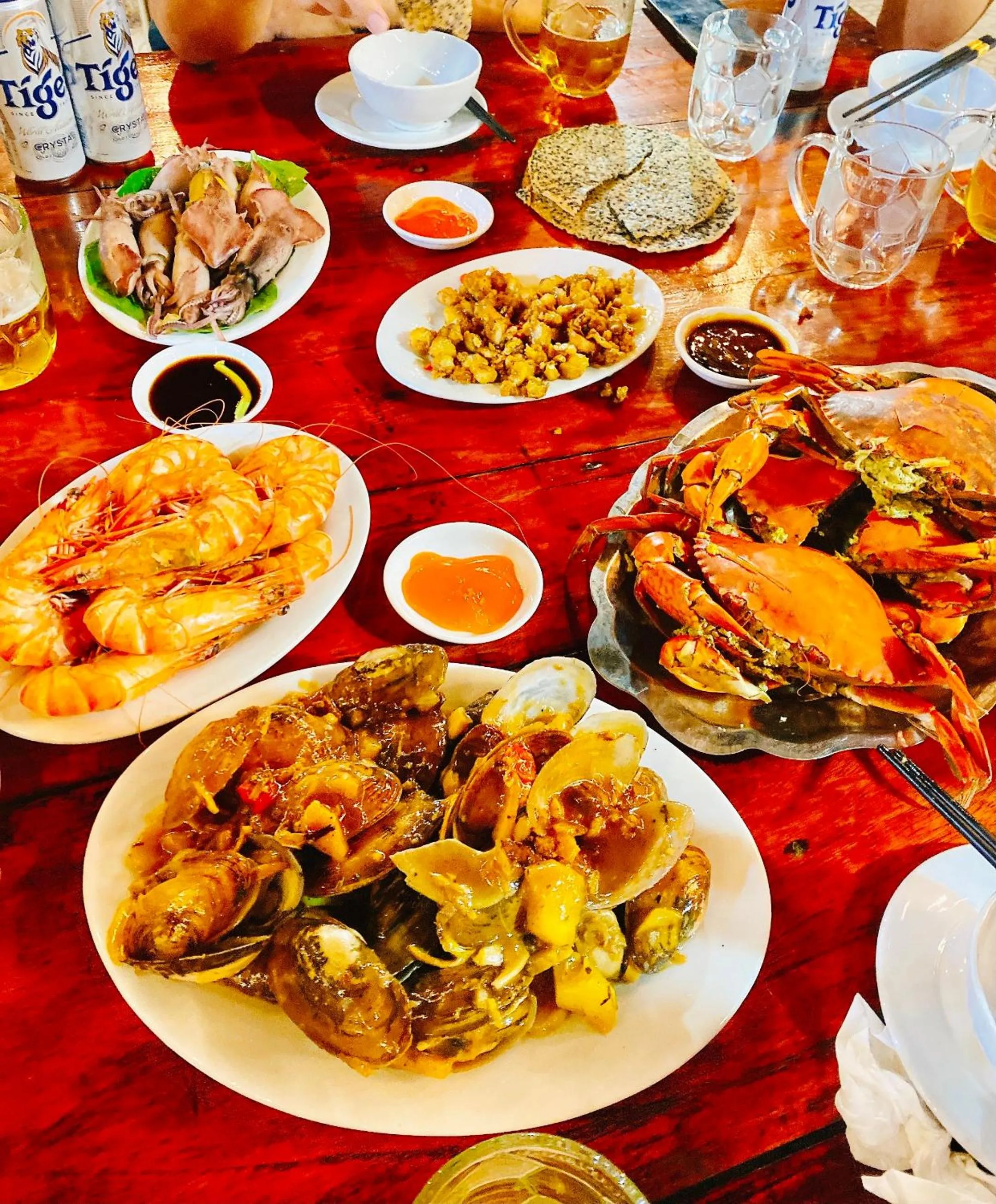 Food close-up in Thien Nhan Hotel