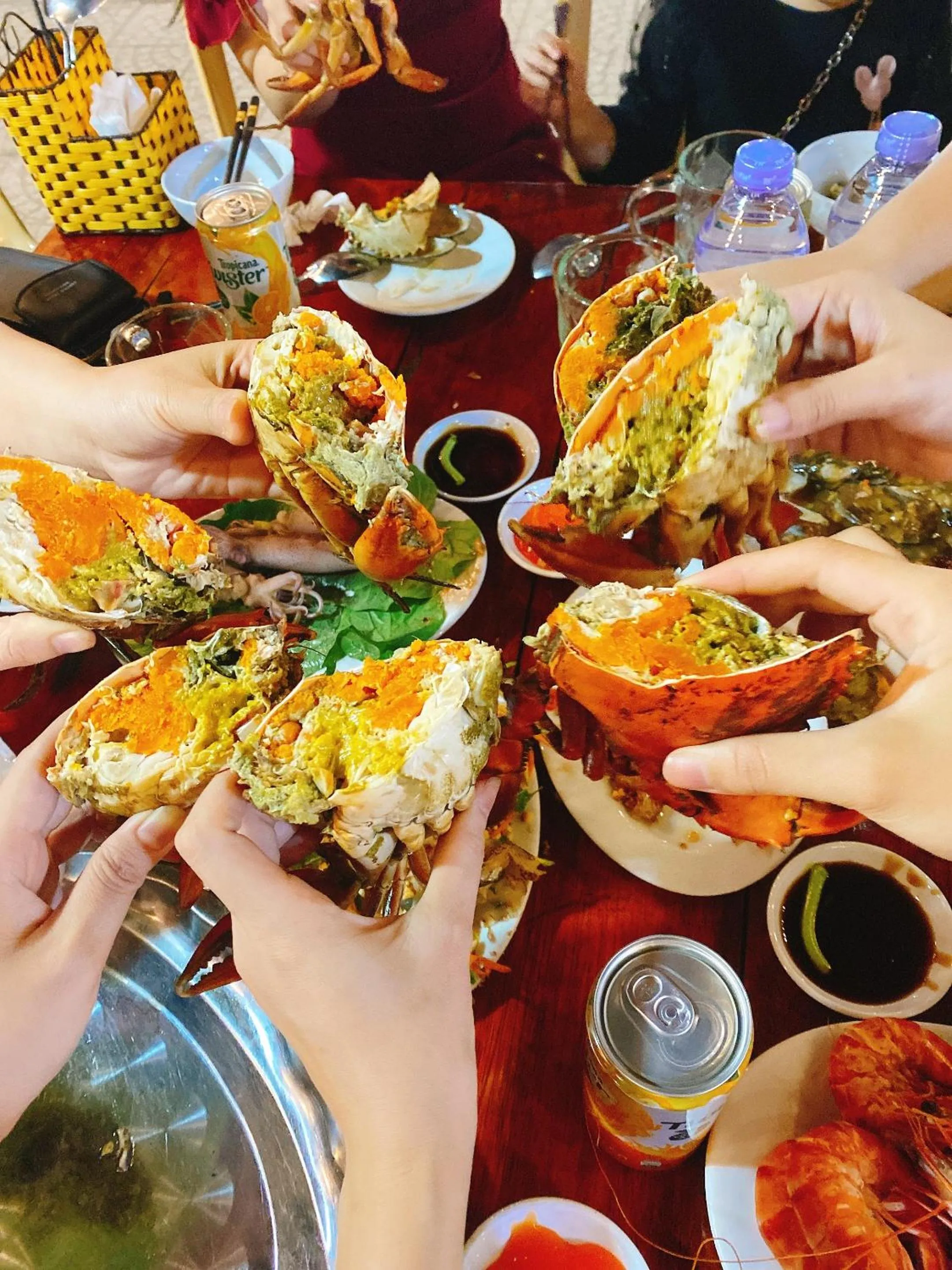 Food close-up in Thien Nhan Hotel